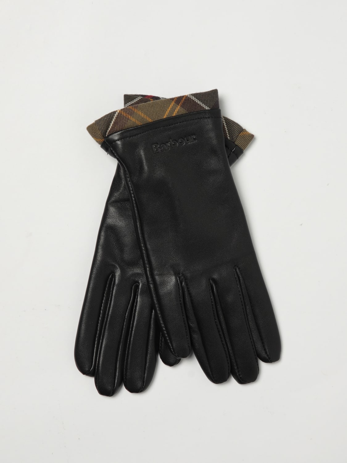 BARBOUR GLOVES: Gloves woman Barbour, Black - Img 1