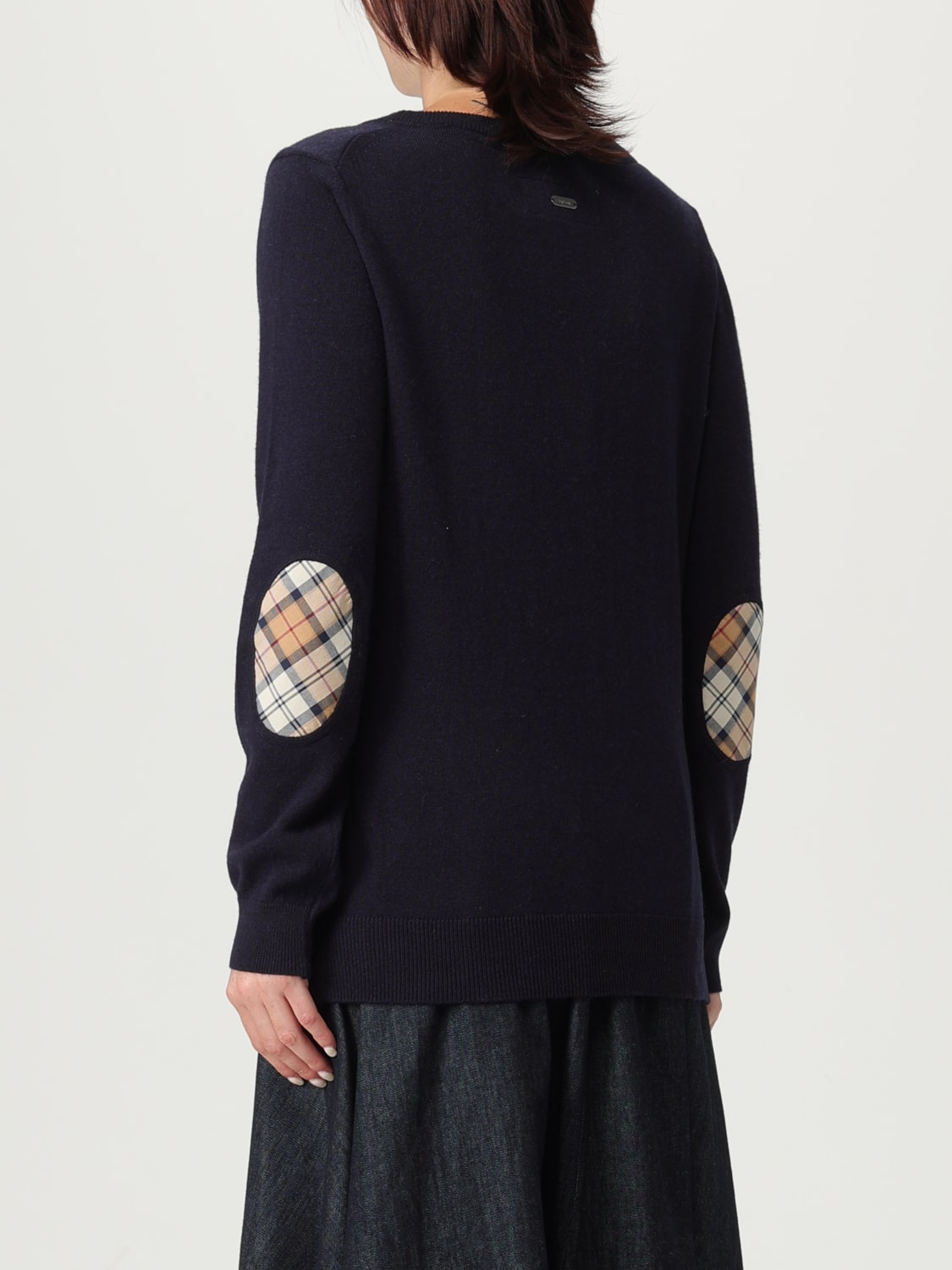 BARBOUR SWEATER: Sweater woman Barbour, Navy - Img 2