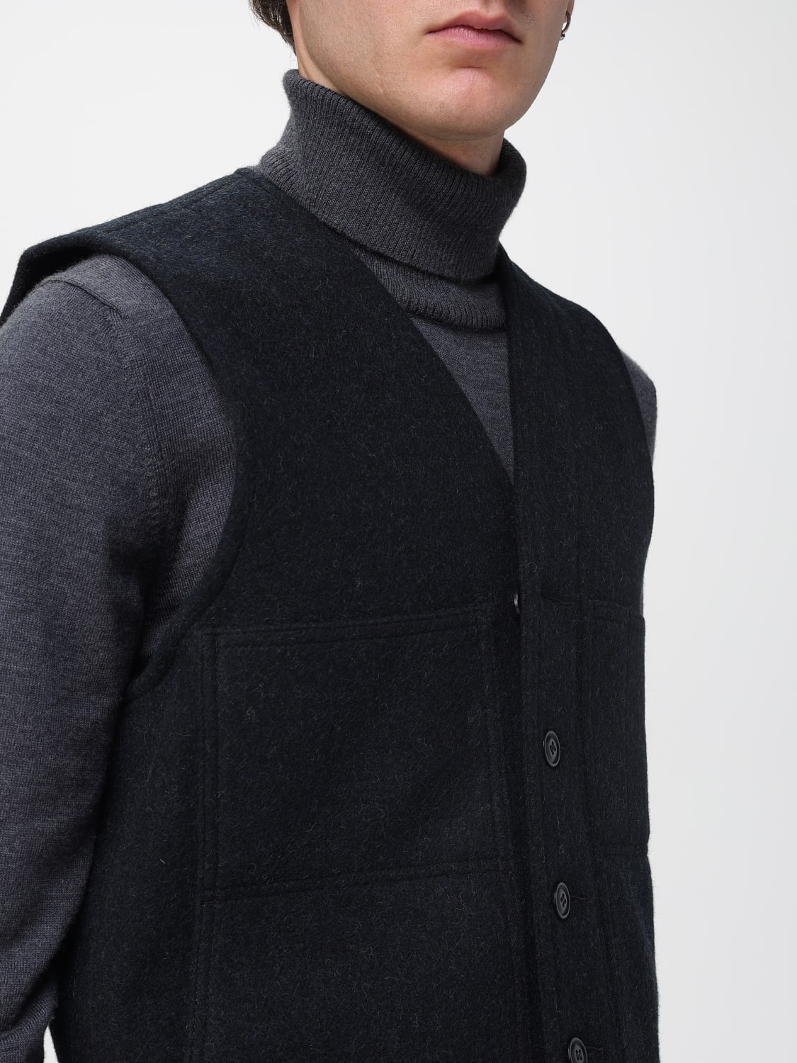 FILSON SUIT VEST: Jacket men Filson, Grey - Img 4