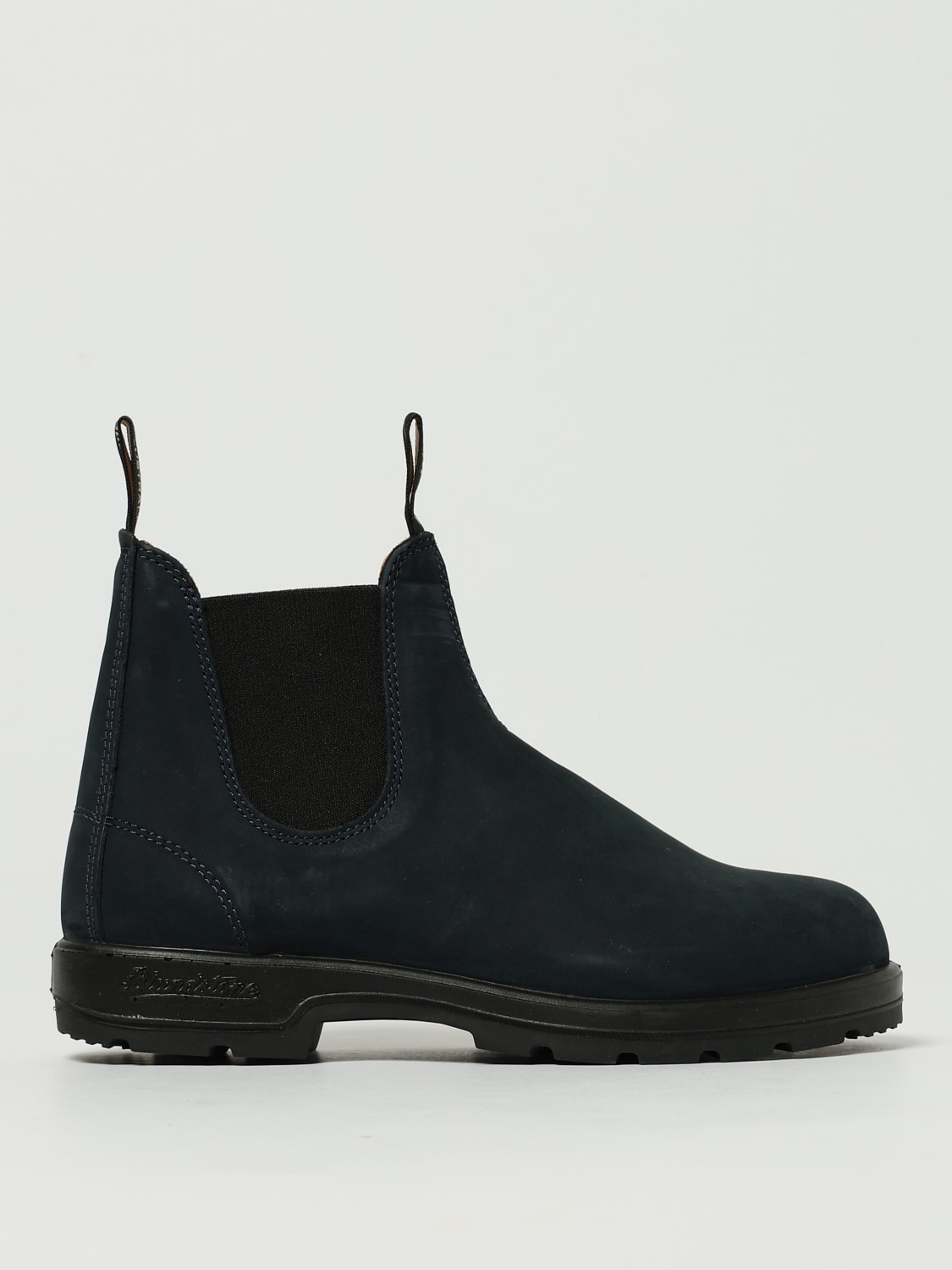 BLUNDSTONE STIVALETTI: Stivaletto Blundstone in nabuk , Blue Navy - Img 1