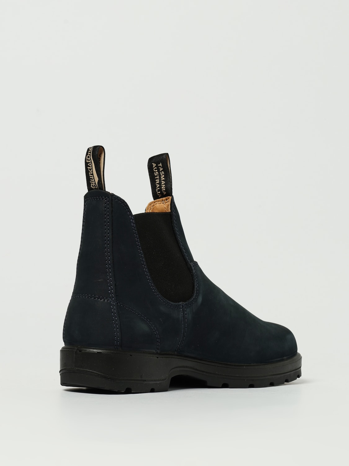 BLUNDSTONE STIVALETTI: Stivaletto Blundstone in nabuk , Blue Navy - Img 3