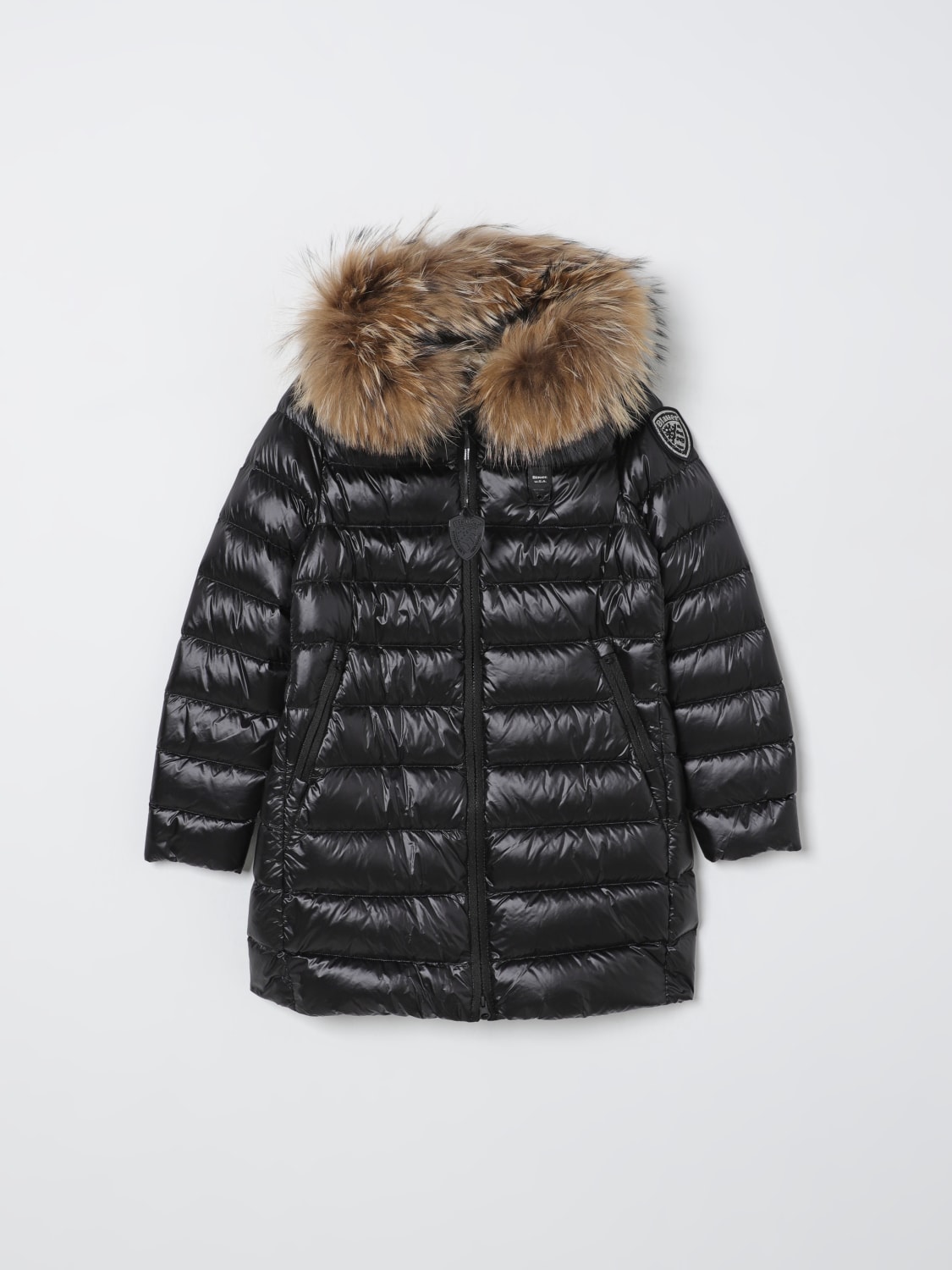 BLAUER JACKET: Jacket kids Blauer, Black - Img 1