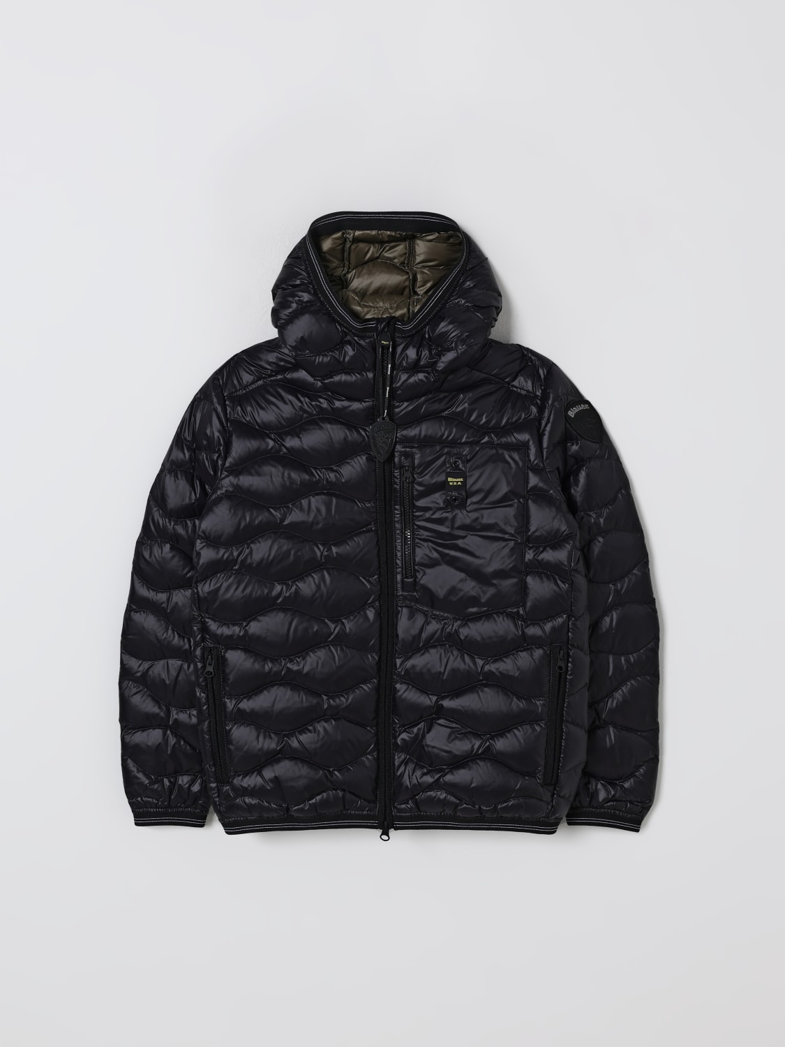 BLAUER JACKET: Jacket kids Blauer, Black - Img 1