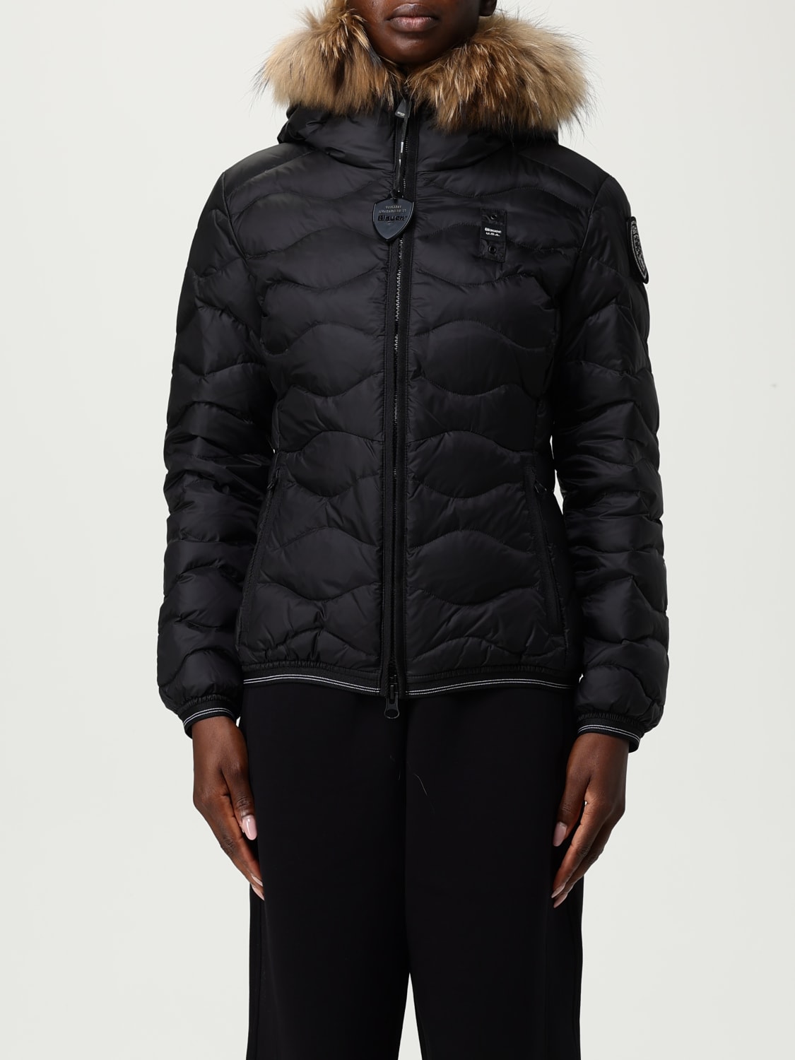 BLAUER JACKE: Jacke damen Blauer, Schwarz - Img 1