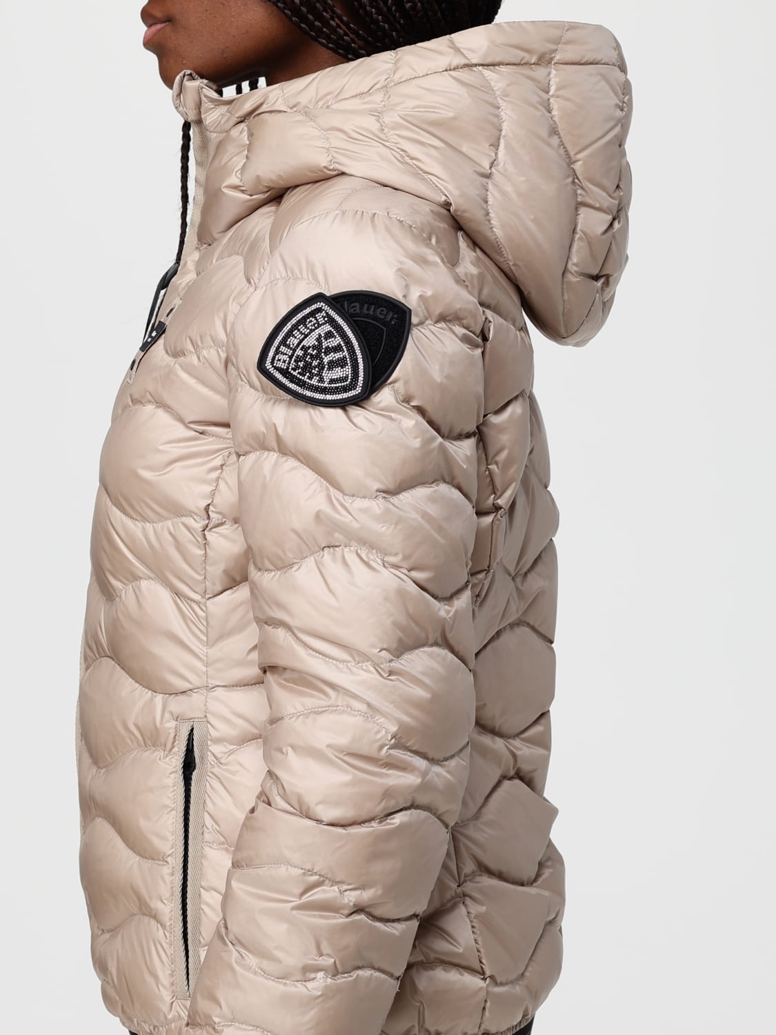 BLAUER VESTE: Veste femme Blauer, Beige - Img 4