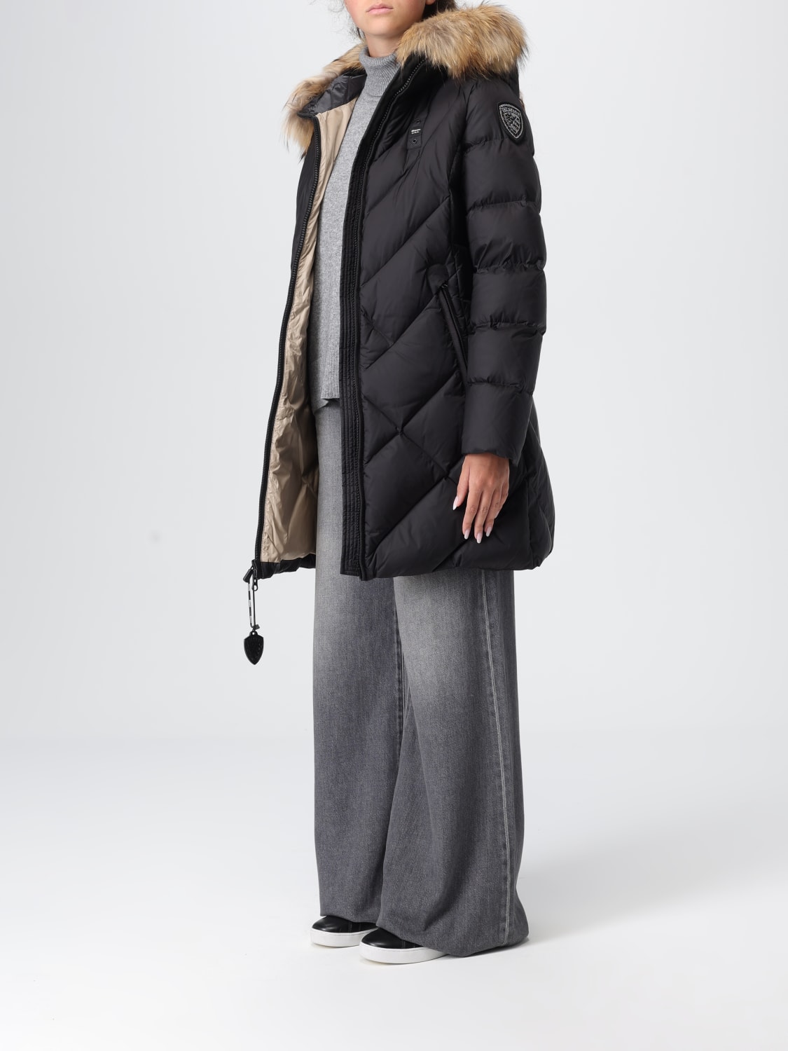 BLAUER JACKET: Jacket woman Blauer, Black - Img 3