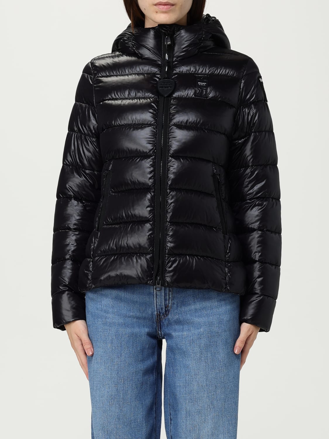 BLAUER JACKET: Jacket woman Blauer, Black - Img 1