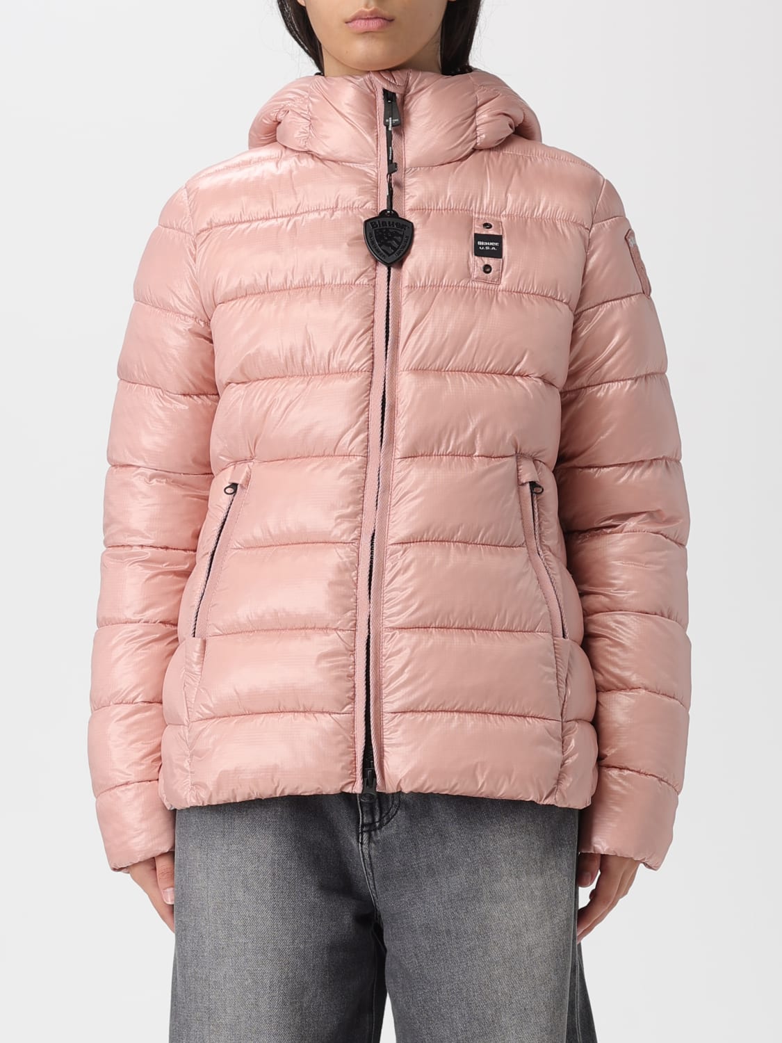 BLAUER JACKET: Jacket woman Blauer, Pink - Img 1
