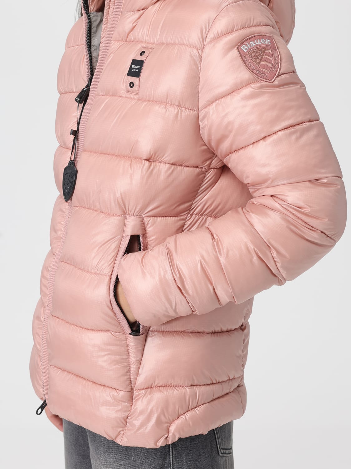 BLAUER JACKET: Jacket woman Blauer, Pink - Img 4