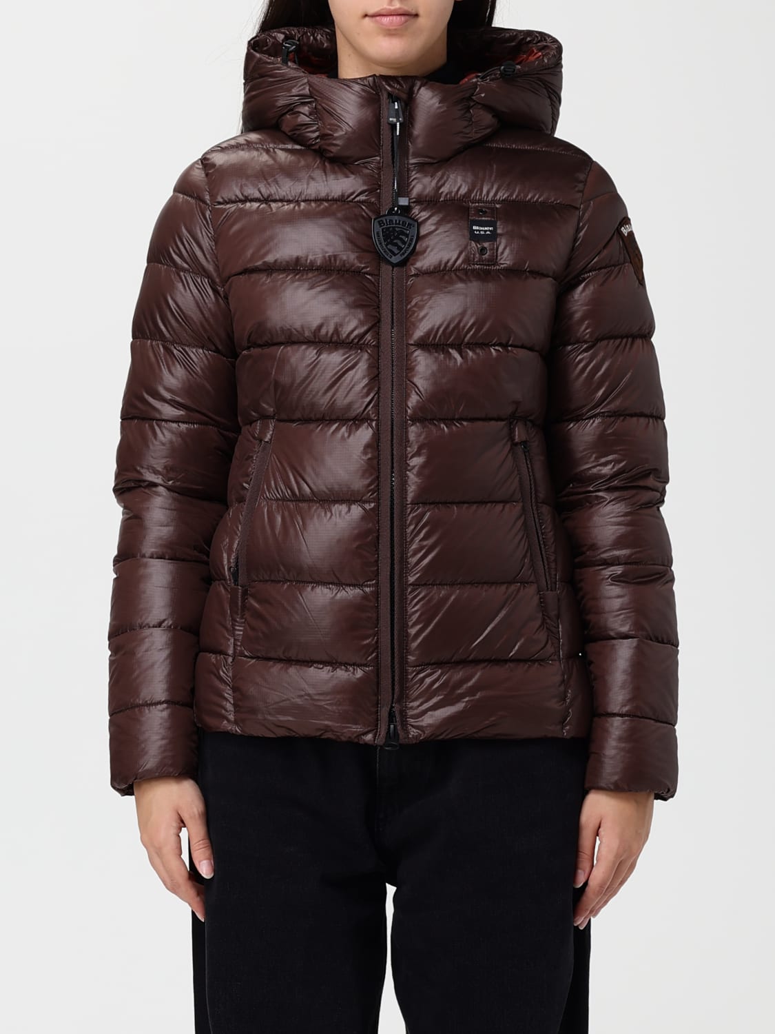 BLAUER JACKET: Jacket woman Blauer, Dark - Img 1