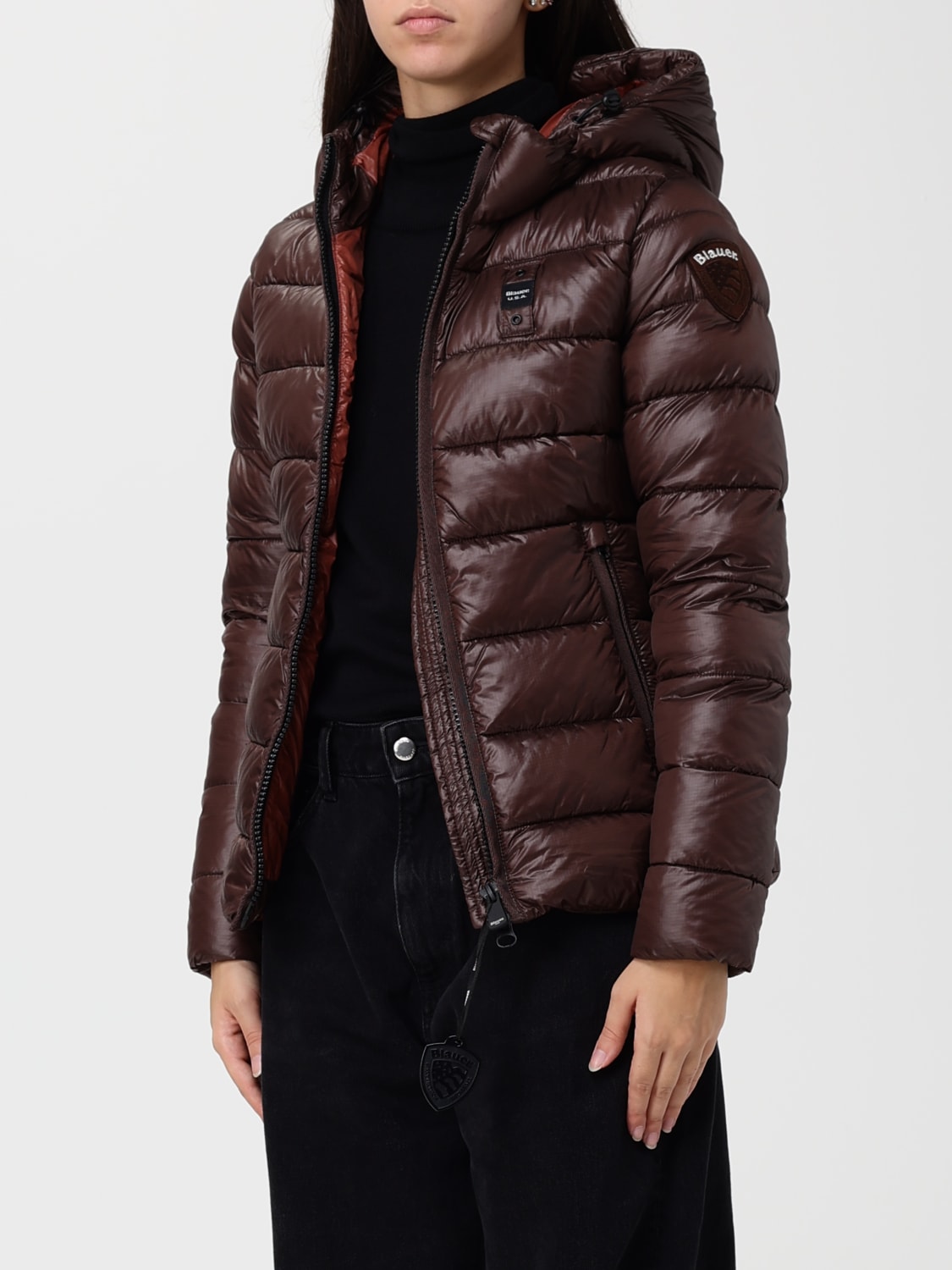 BLAUER JACKET: Jacket woman Blauer, Dark - Img 3