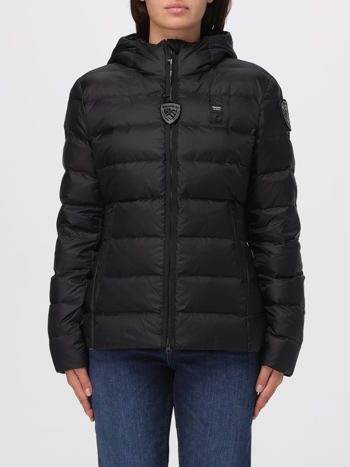BLAUER VESTE: Veste femme Blauer, Noir - Img 1