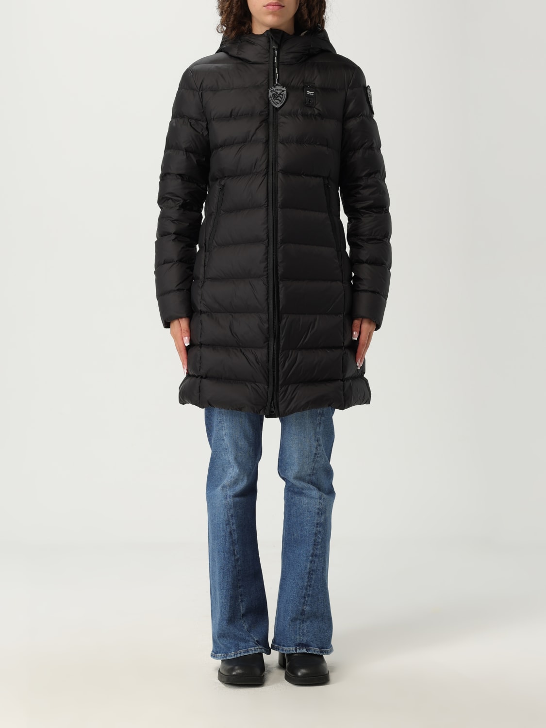 BLAUER JACKET: Jacket woman Blauer, Black - Img 1