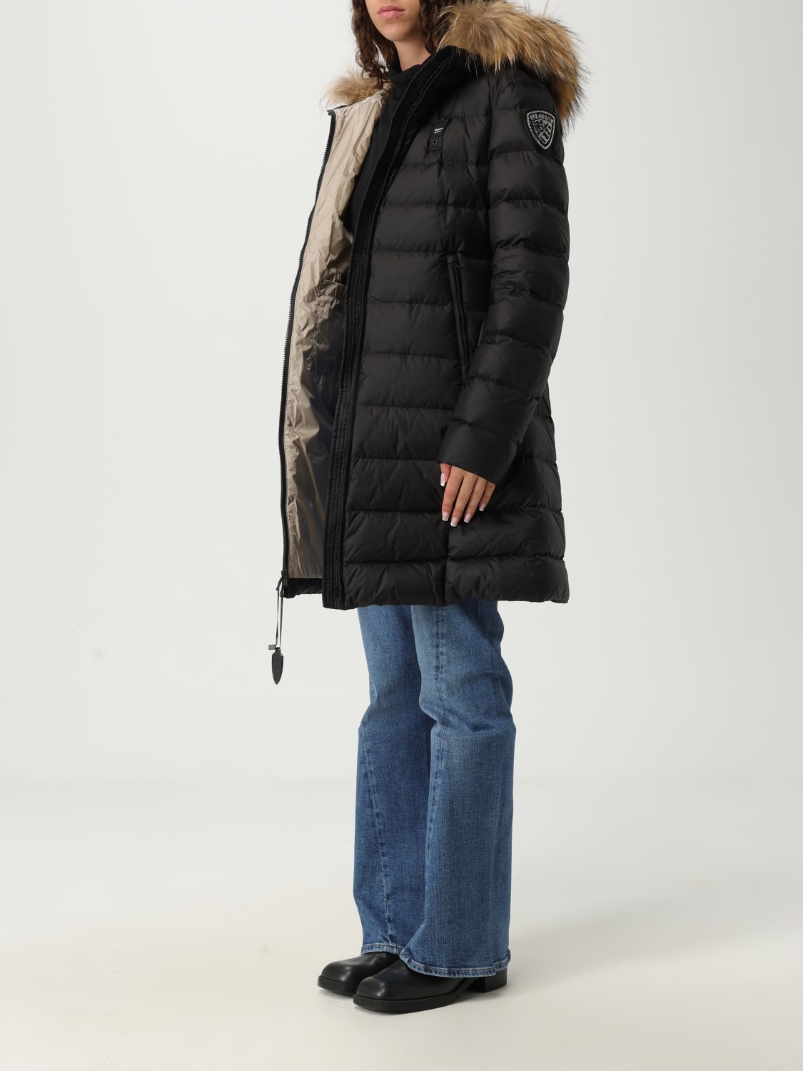 BLAUER JACKET: Jacket woman Blauer, Black - Img 3