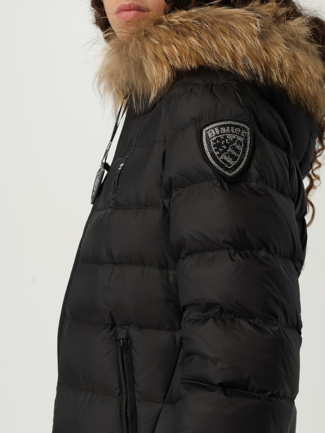 BLAUER JACKET: Jacket woman Blauer, Black - Img 4