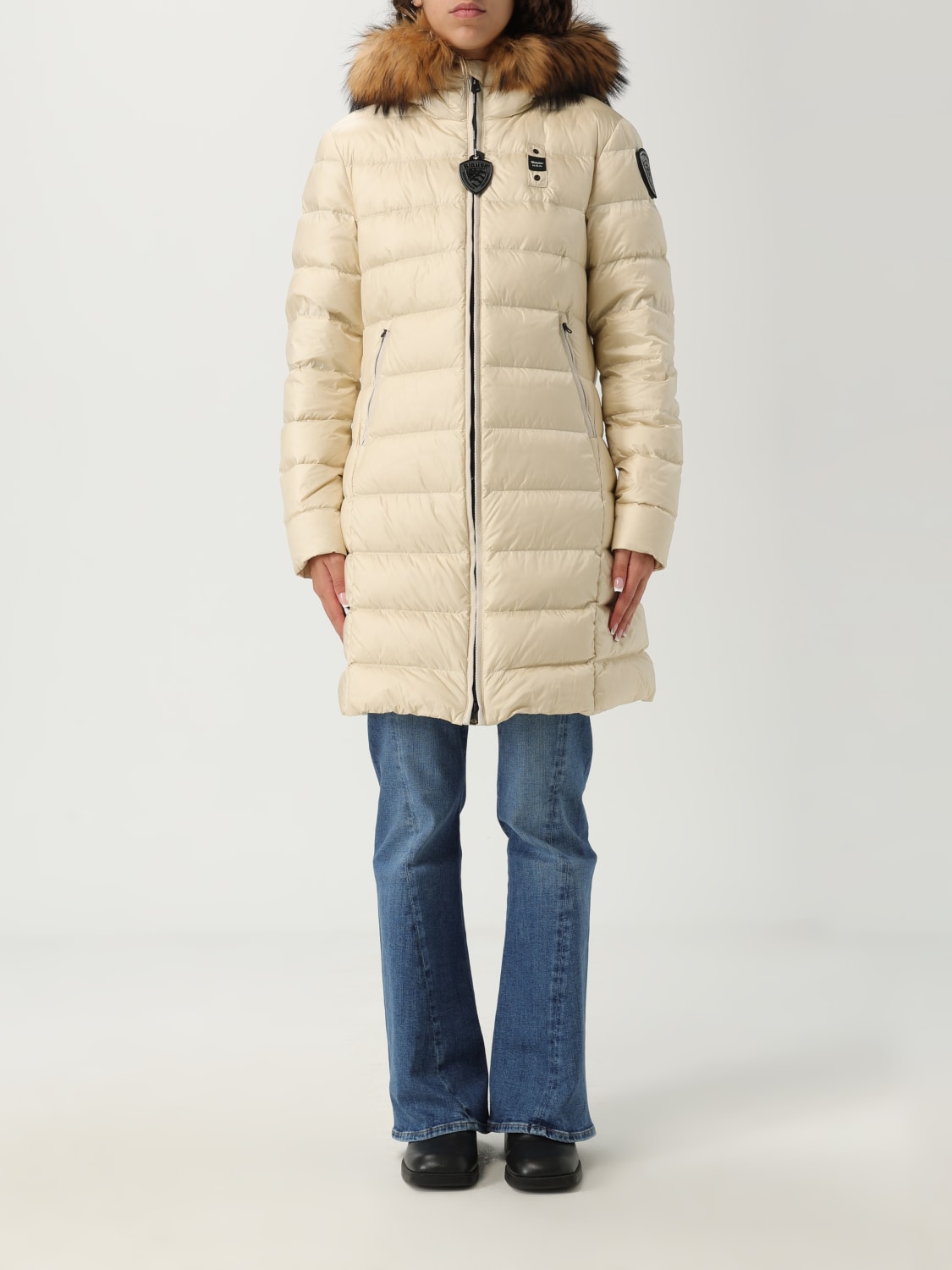 BLAUER VESTE: Veste femme Blauer, Gris - Img 1