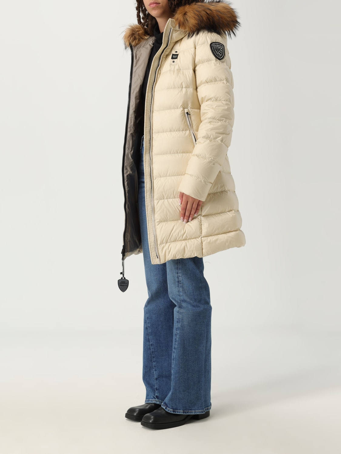 BLAUER VESTE: Veste femme Blauer, Gris - Img 3