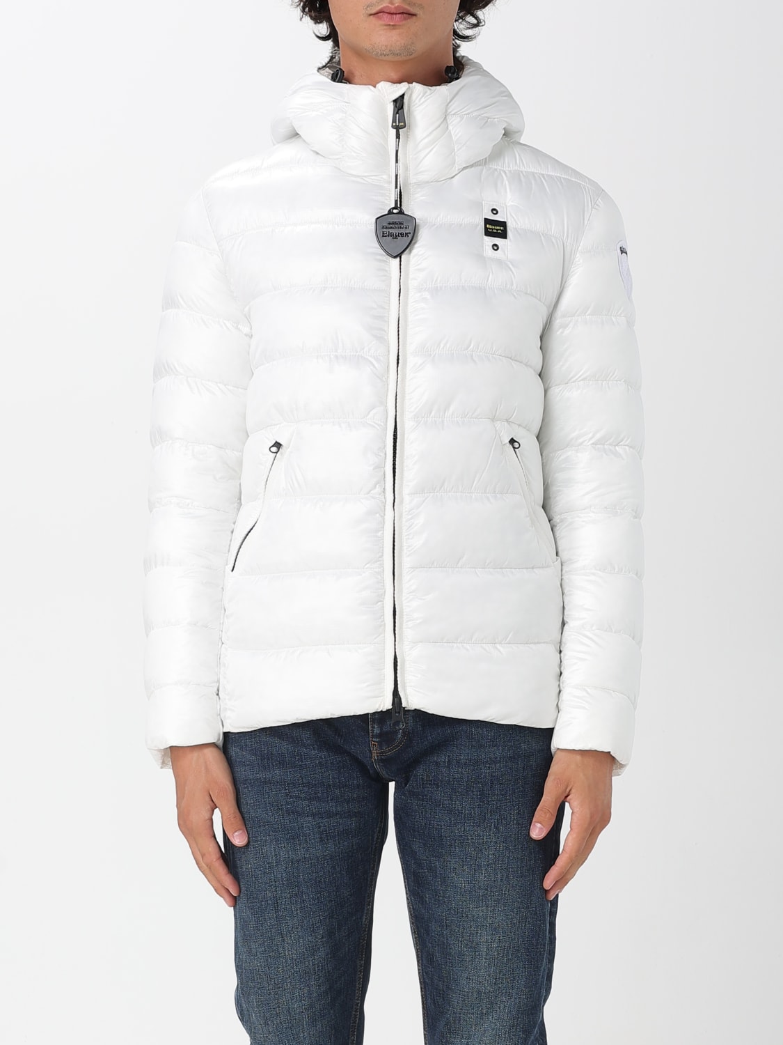 BLAUER JACKET: Jacket men Blauer, White - Img 1