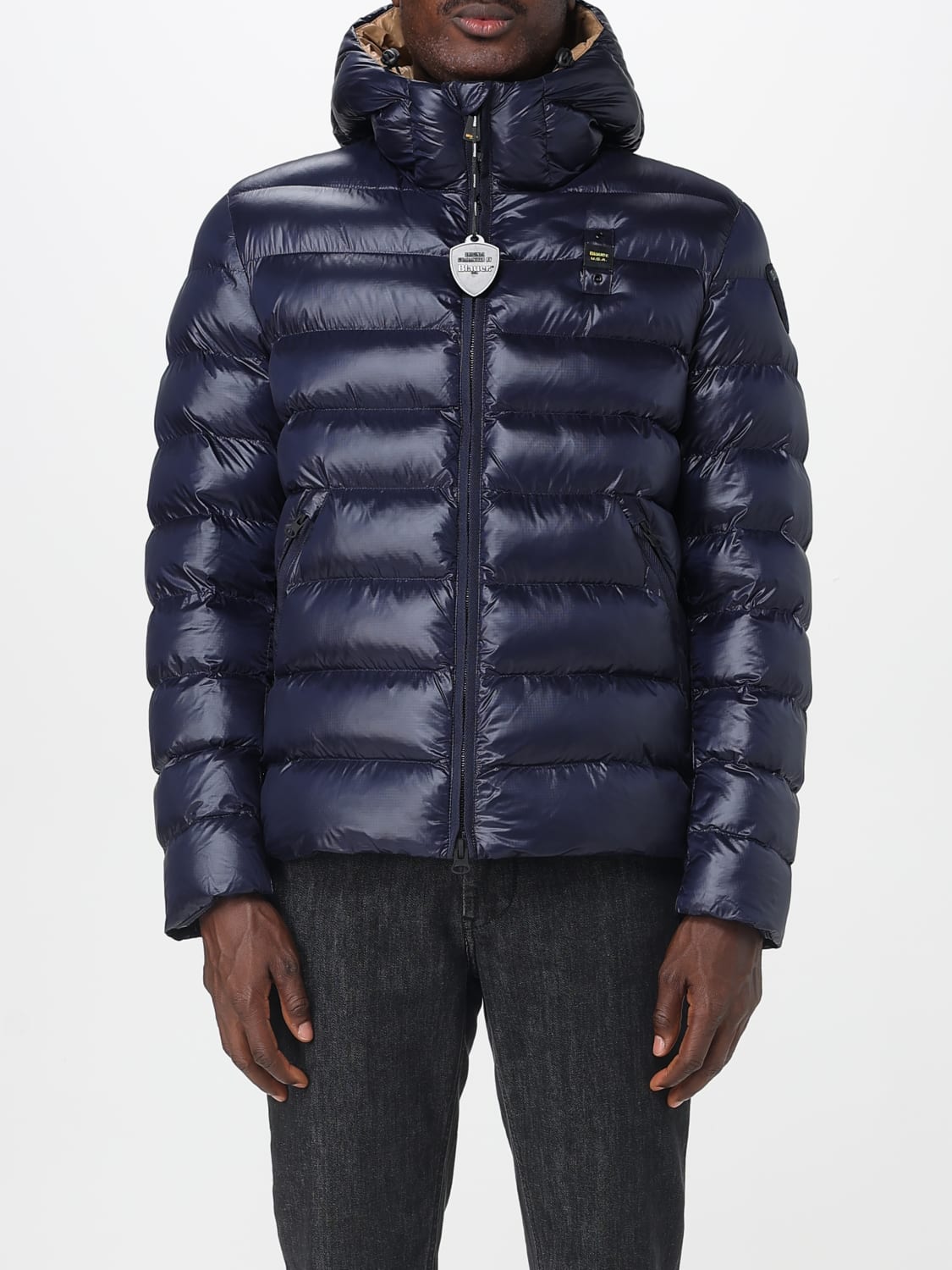 BLAUER JACKET: Jacket men Blauer, Blue - Img 1