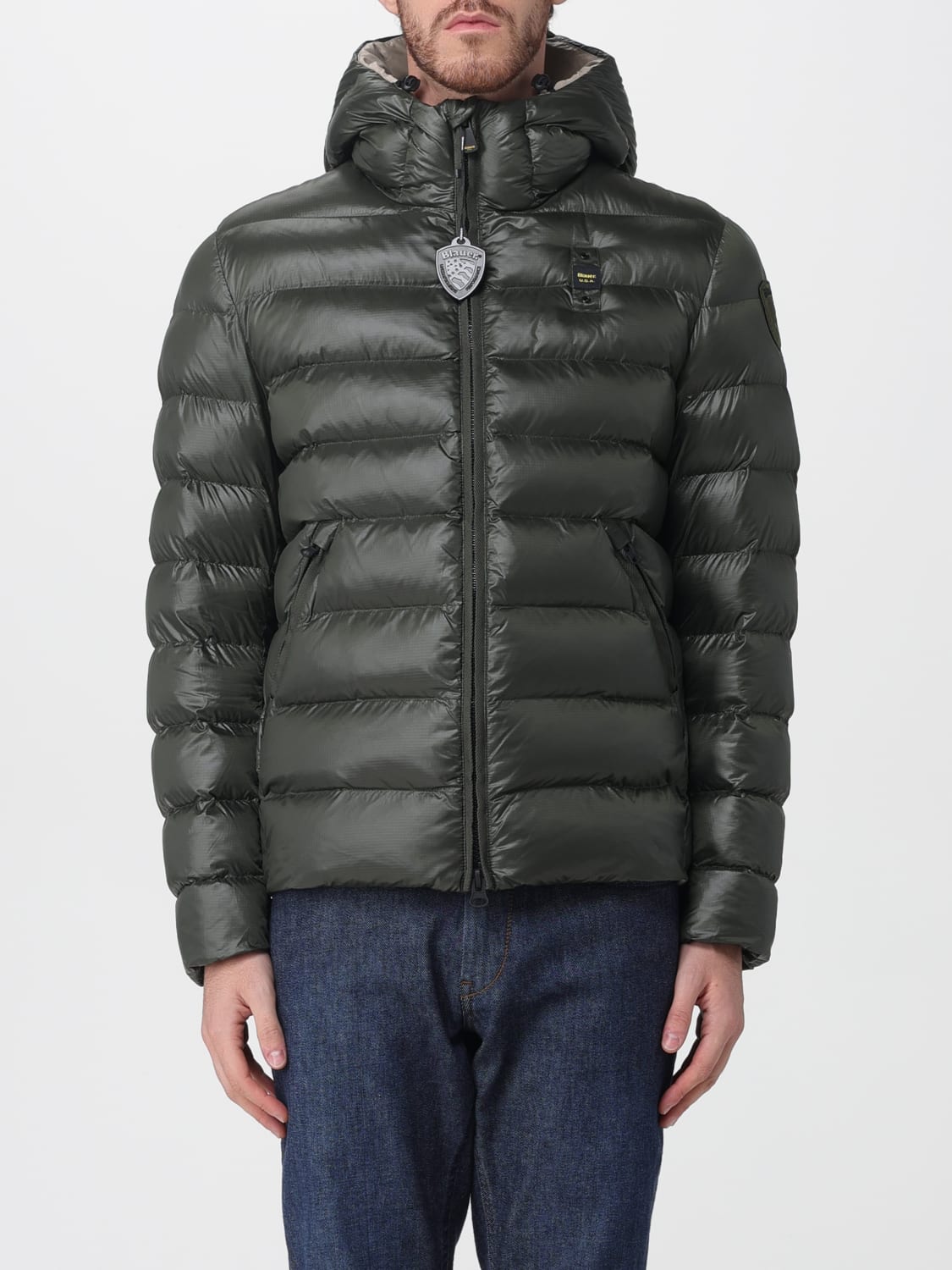 BLAUER JACKET: Jacket men Blauer, Green - Img 1
