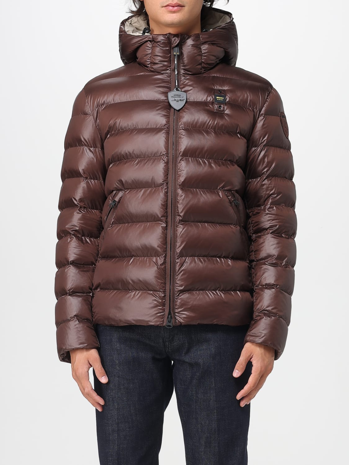 BLAUER JACKET: Jacket men Blauer, Brown - Img 1