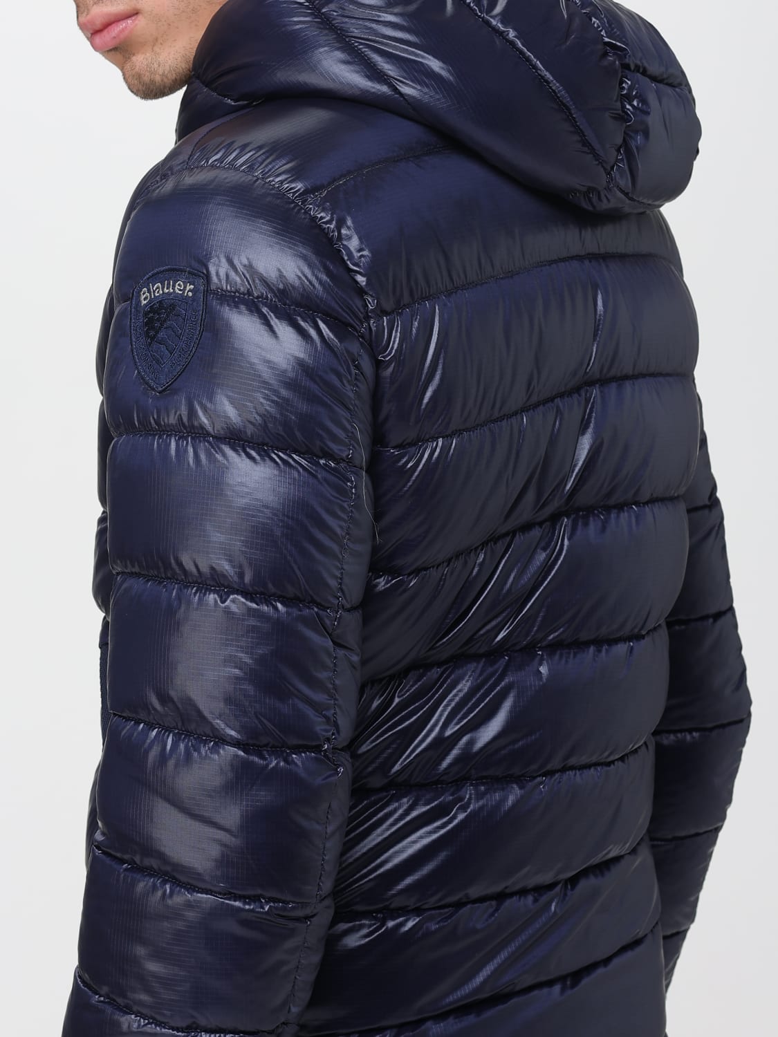 BLAUER JACKET: Jacket men Blauer, Blue - Img 4