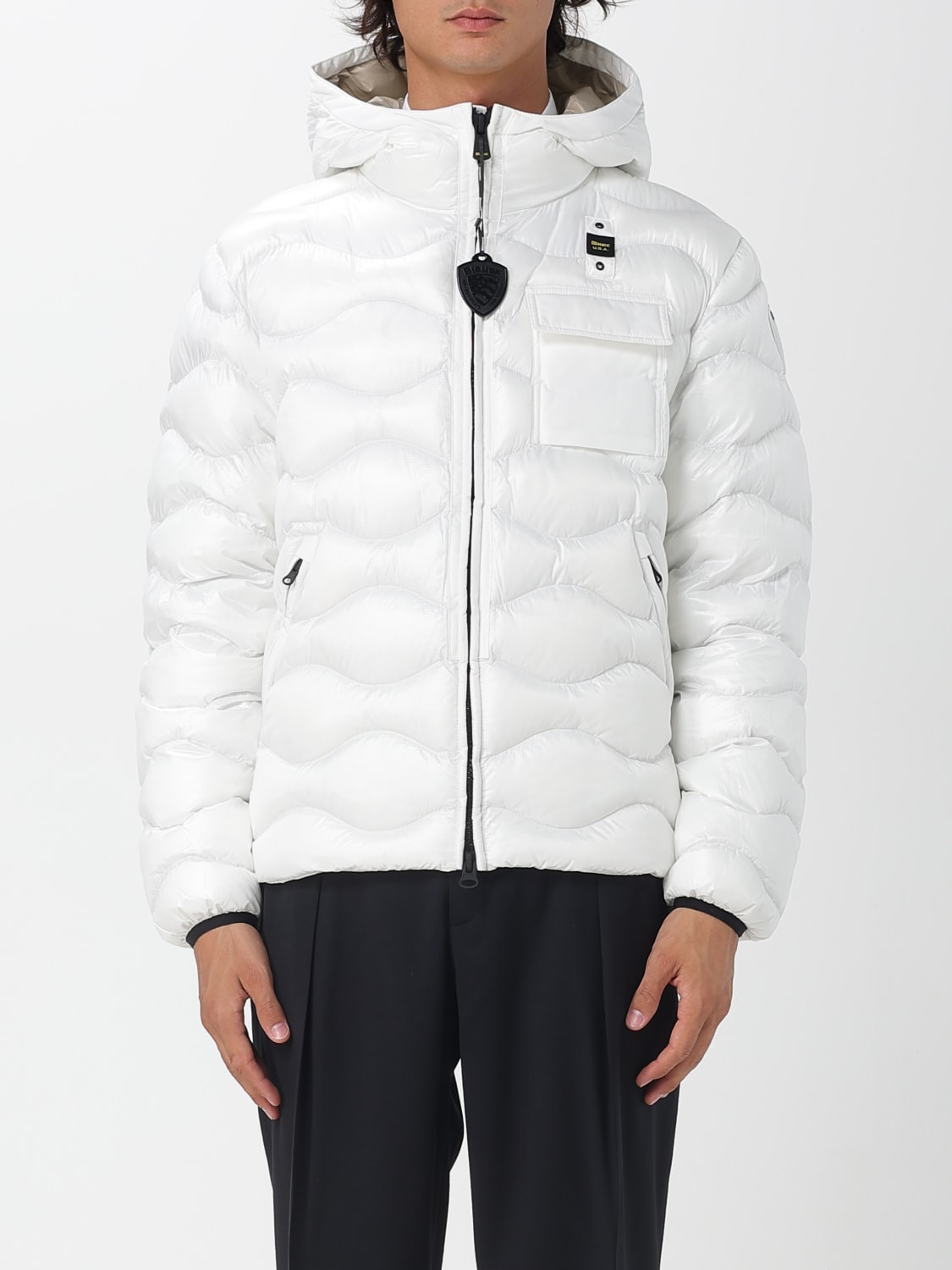 BLAUER JACKET: Jacket men Blauer, White - Img 1
