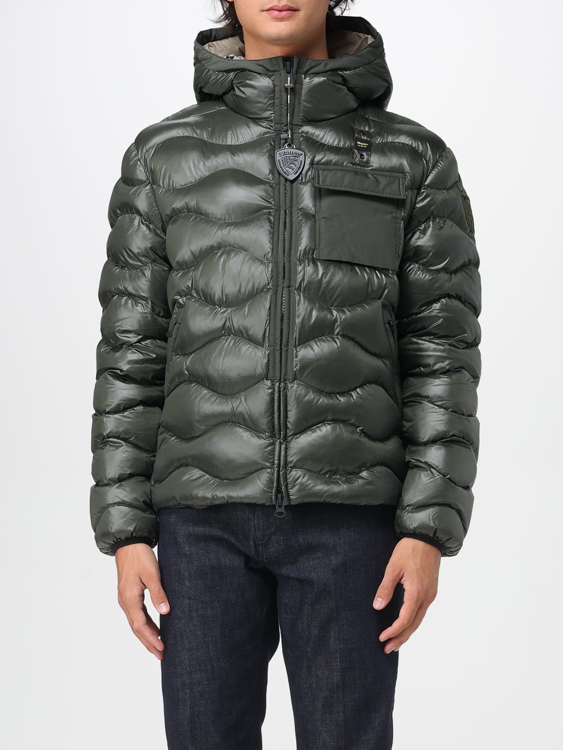 BLAUER JACKET: Jacket men Blauer, Green - Img 1