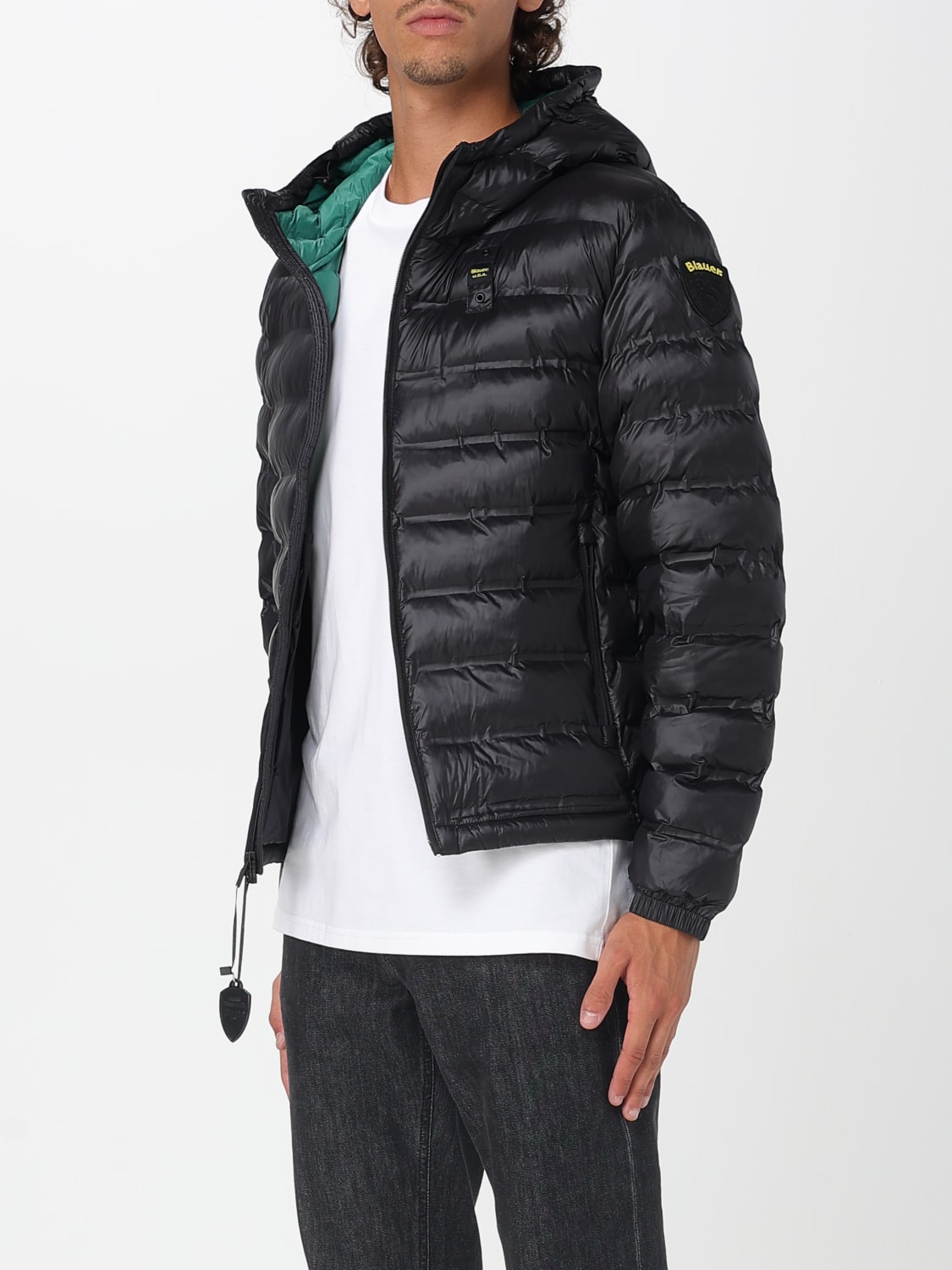 BLAUER JACKET: Jacket men Blauer, Black - Img 3