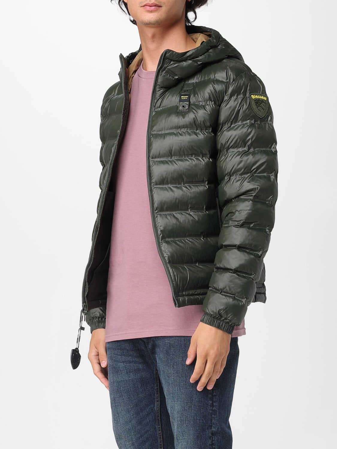 BLAUER JACKET: Jacket men Blauer, Green - Img 3