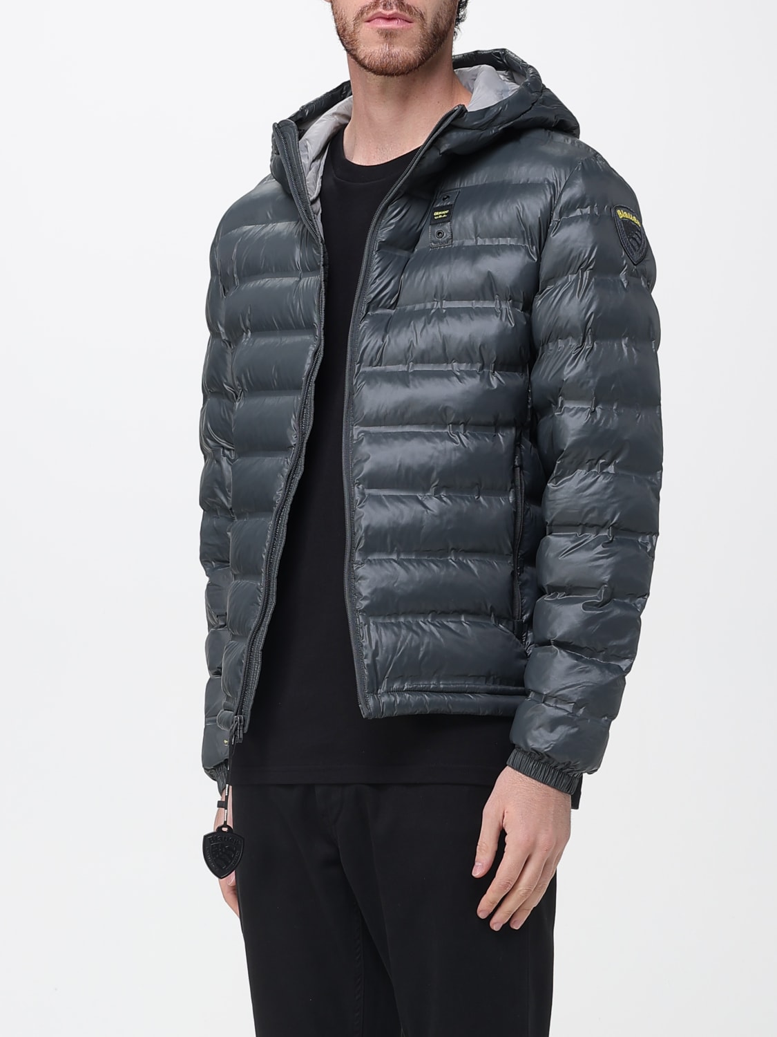 BLAUER JACKET: Jacket men Blauer, Grey - Img 3