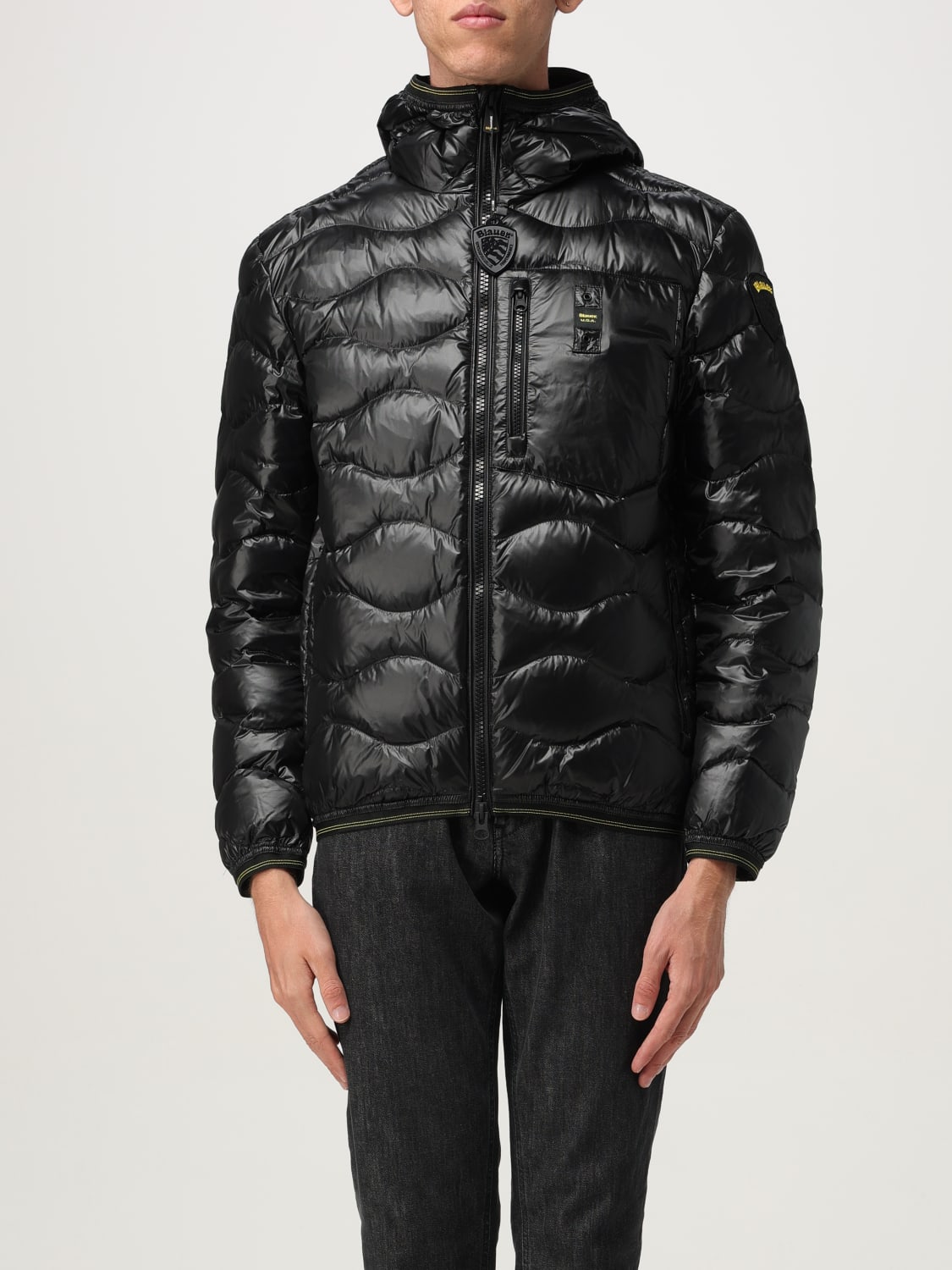 BLAUER JACKET: Jacket men Blauer, Black - Img 1