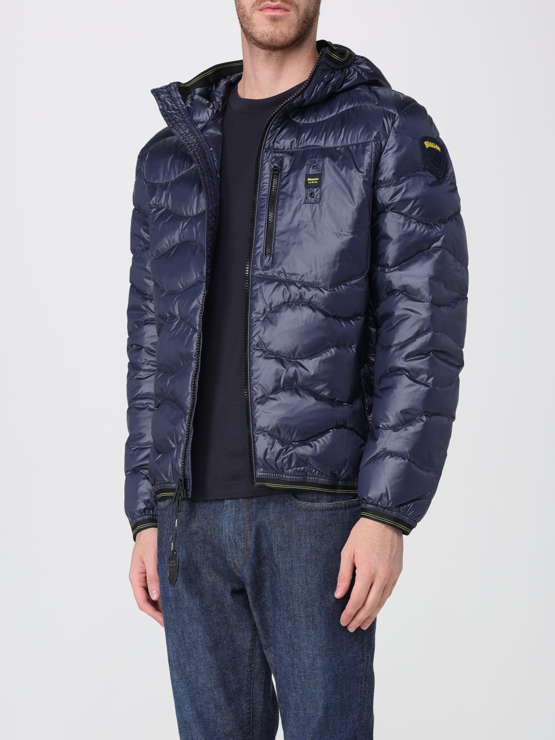 BLAUER JACKET: Jacket men Blauer, Blue - Img 3