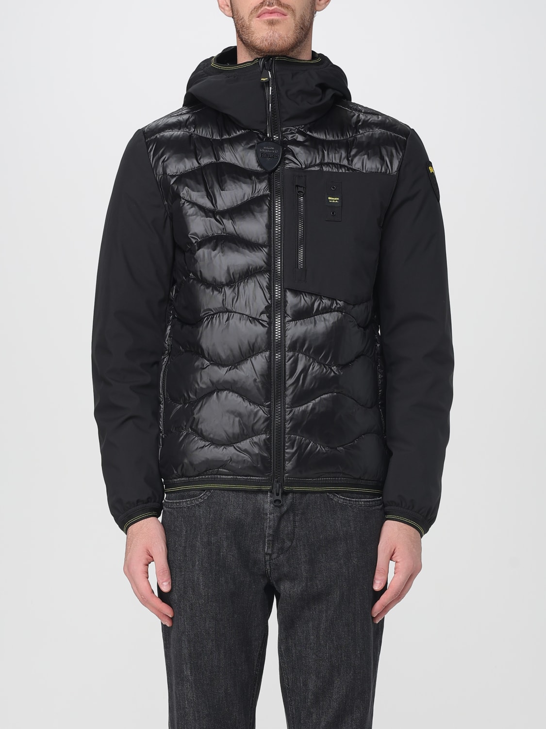 BLAUER VESTE: Veste homme Blauer, Noir - Img 1