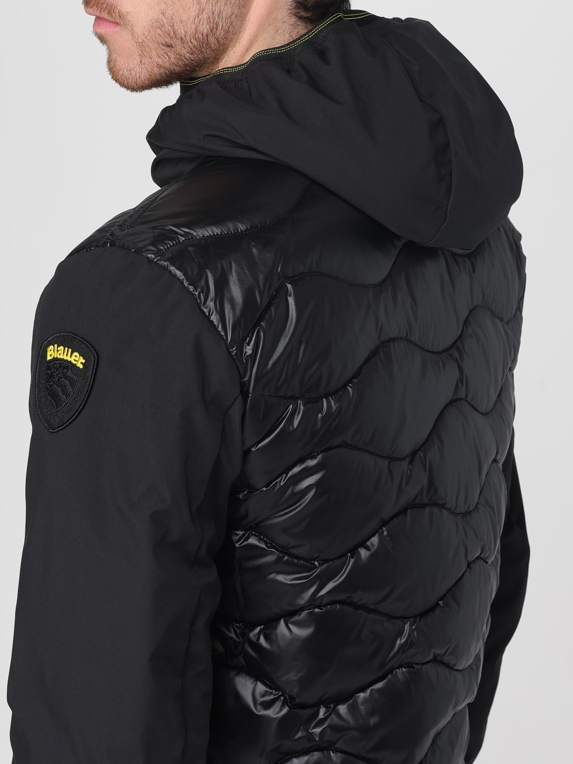 BLAUER VESTE: Veste homme Blauer, Noir - Img 4