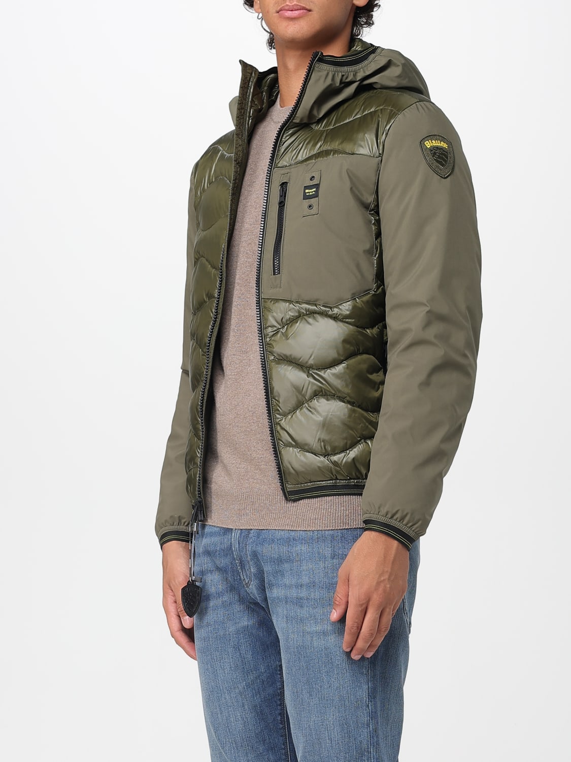 BLAUER JACKET: Jacket men Blauer, Green - Img 3