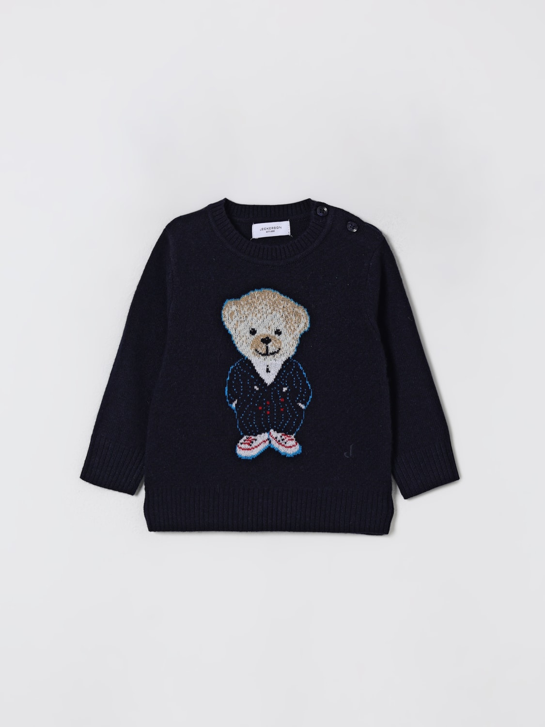 JECKERSON SWEATER: Sweater kids Jeckerson, Blue - Img 1