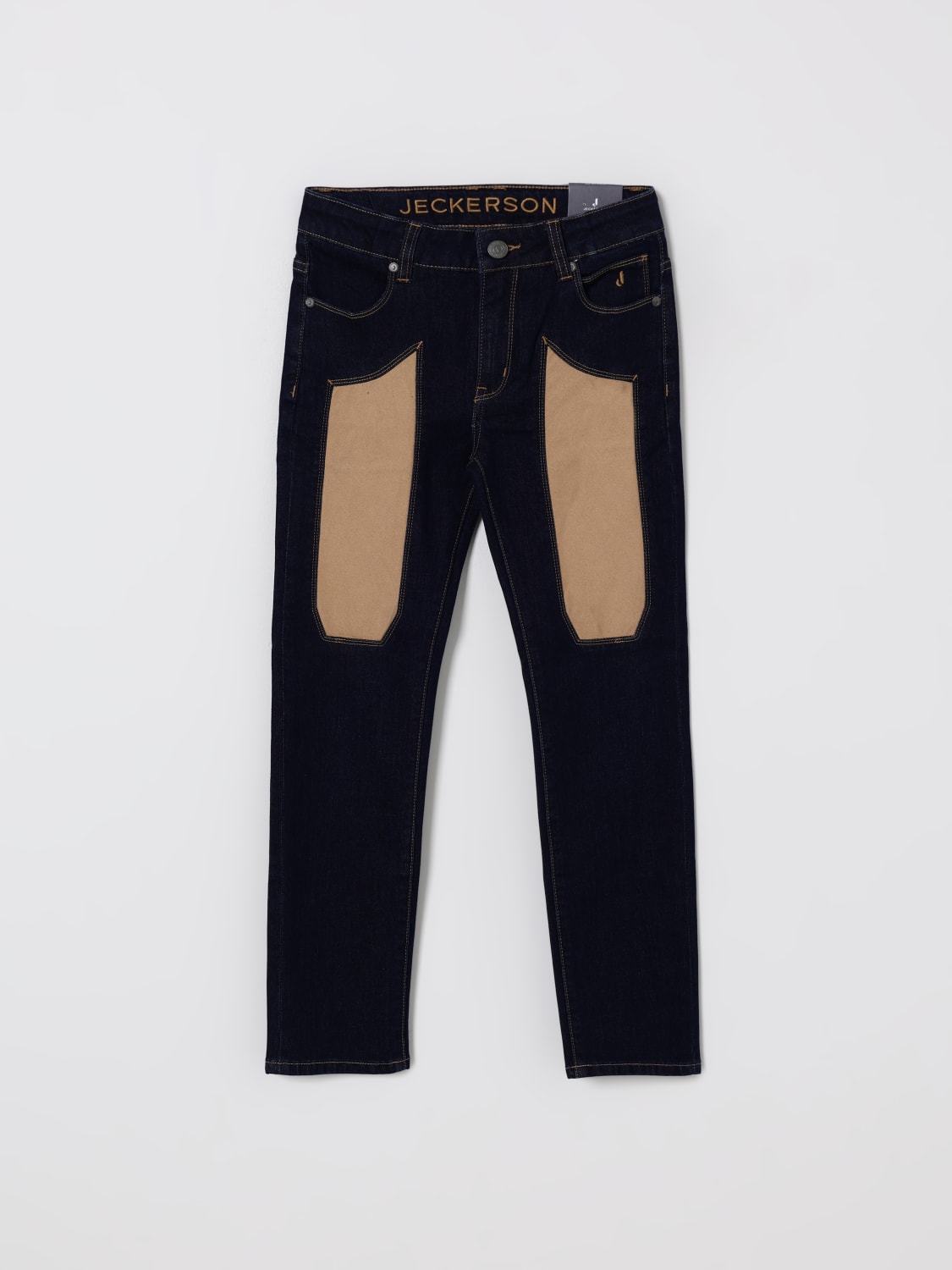 JECKERSON JEANS: Jeans kids Jeckerson, Gnawed Blue - Img 1