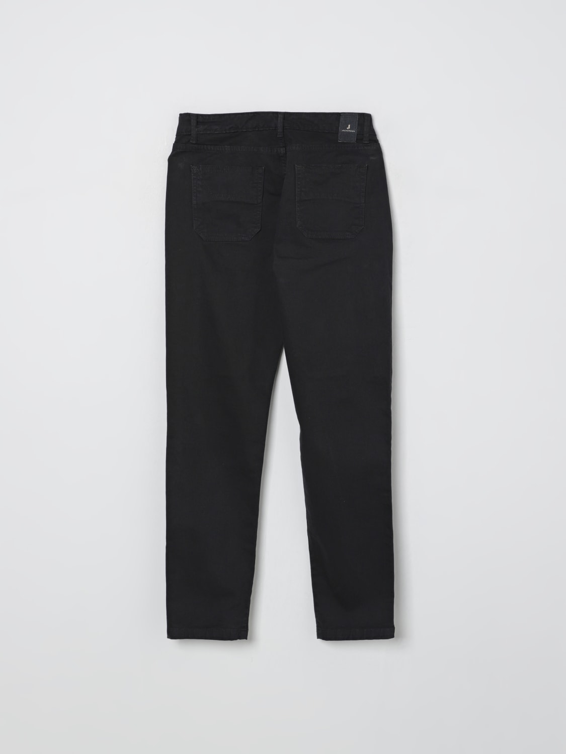 JECKERSON PANTALONI: Pantalone classico Jeckerson in cotone stretch, Nero - Img 2