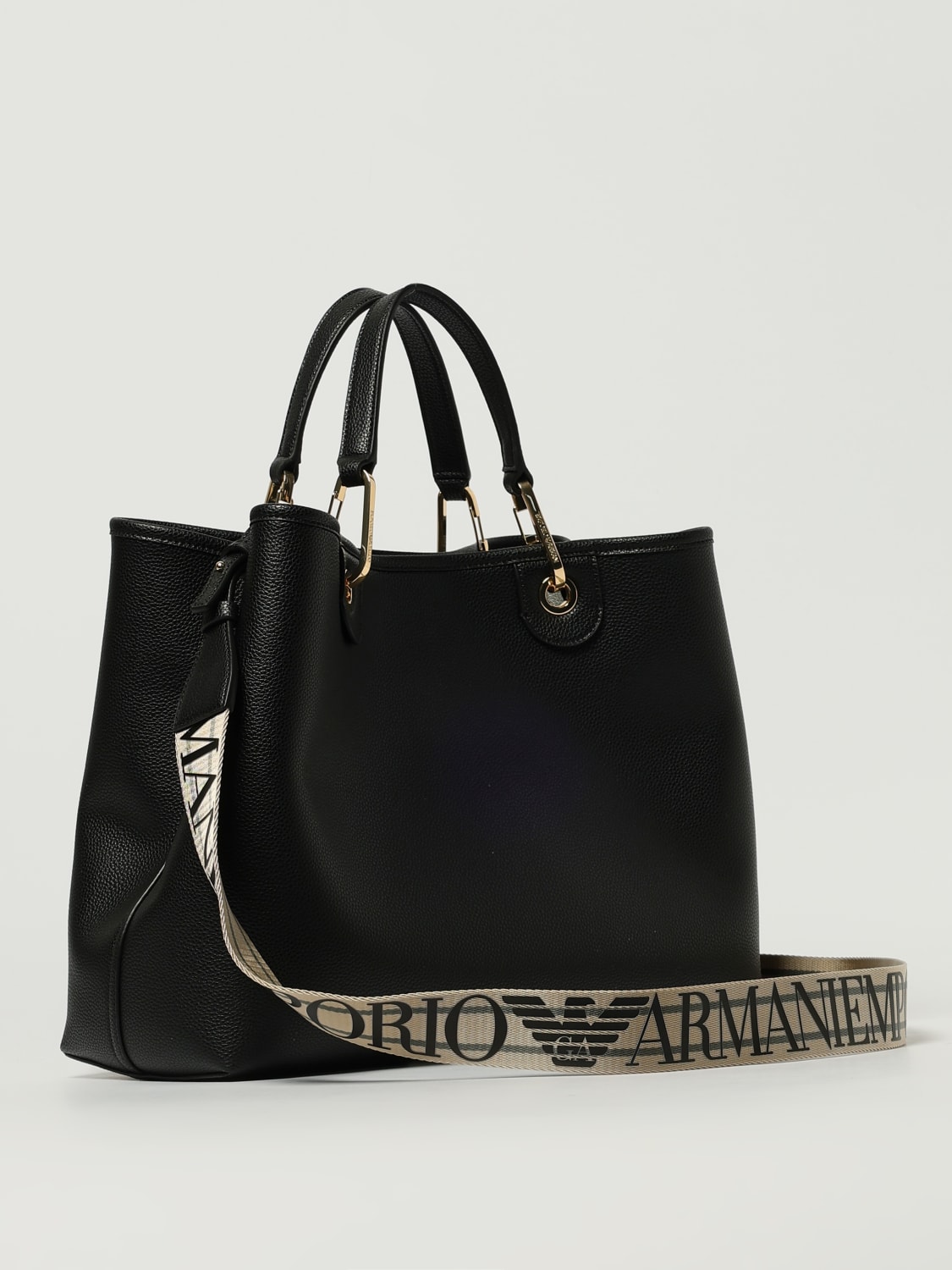 EMPORIO ARMANI HANDBAG: Shoulder bag woman Emporio Armani, Black - Img 2
