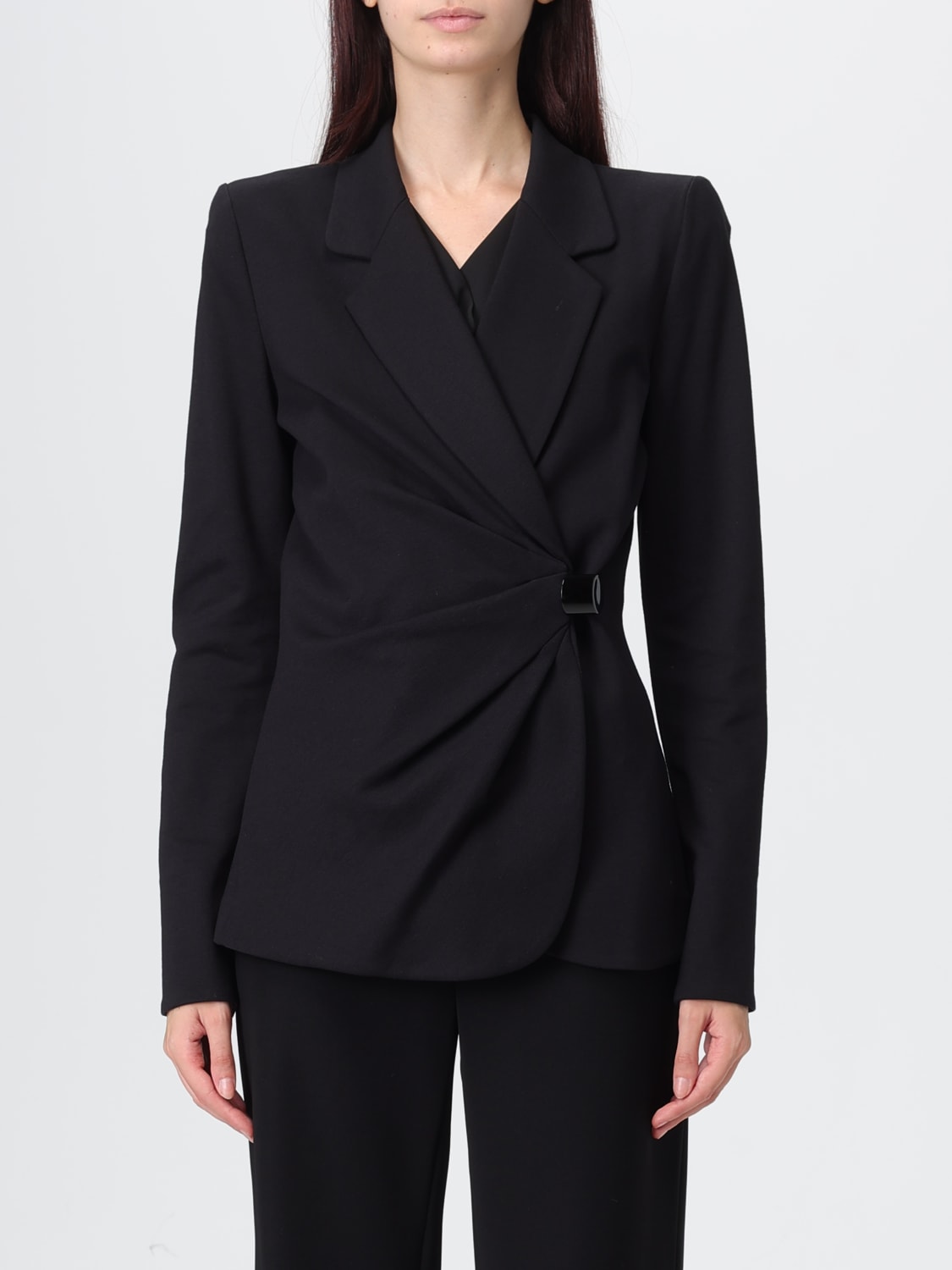 EMPORIO ARMANI JACKE: Blazer damen Emporio Armani, Schwarz - Img 1