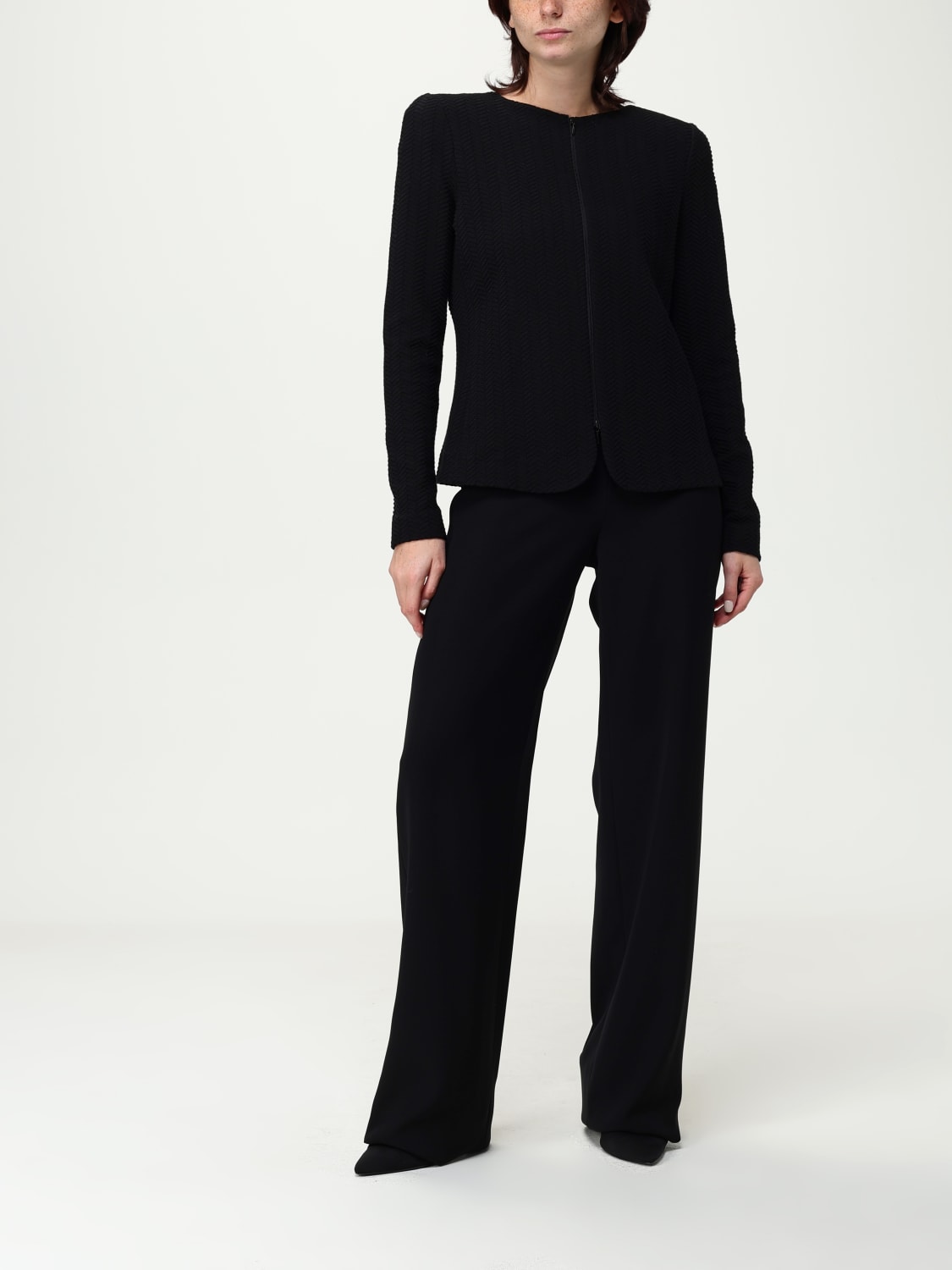 EMPORIO ARMANI VESTE: Blazer femme Emporio Armani, Noir - Img 2