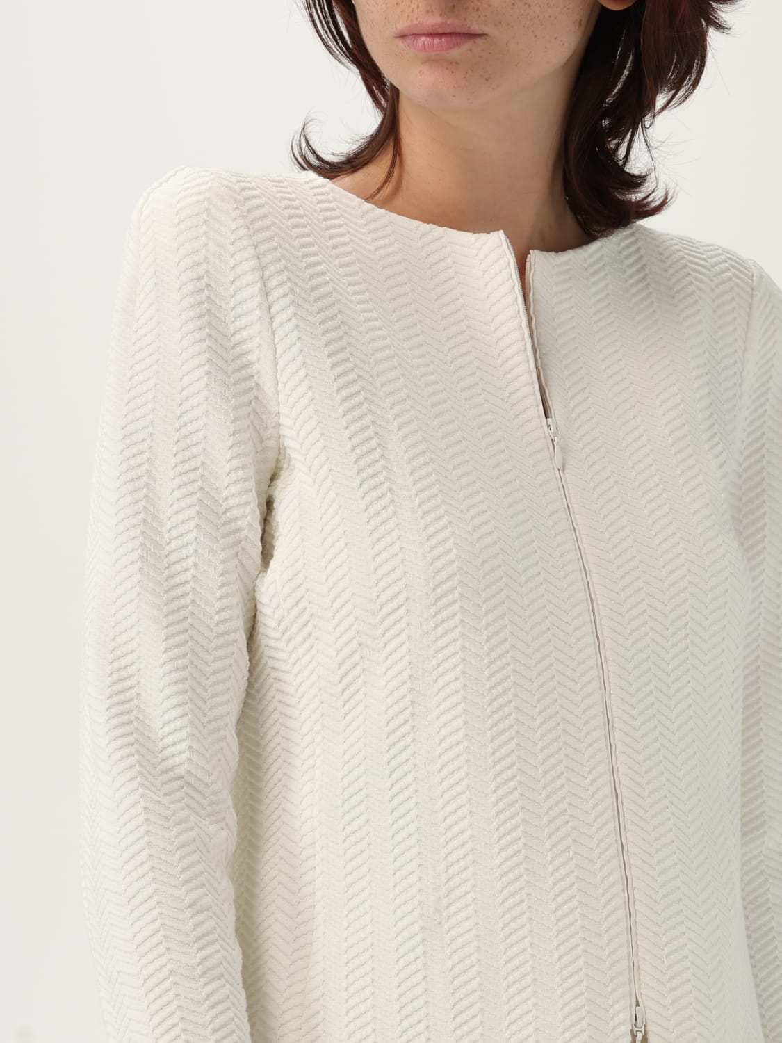 EMPORIO ARMANI JACKE: Blazer damen Emporio Armani, Yellow Cream - Img 3