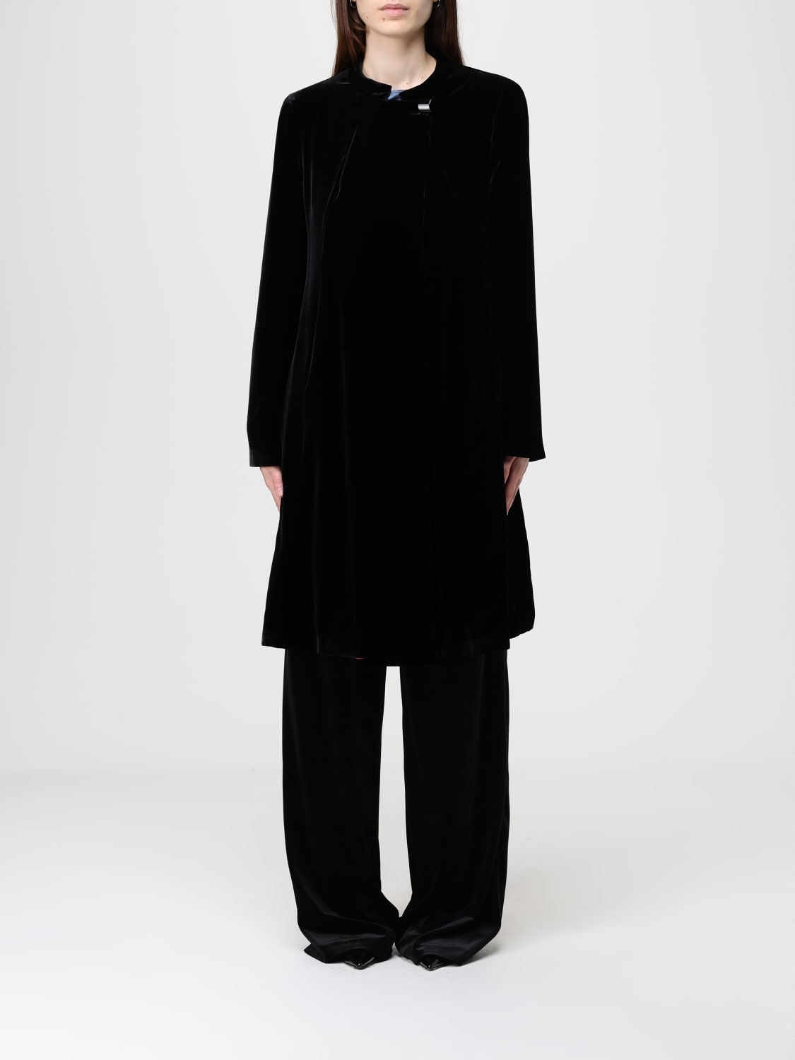 EMPORIO ARMANI ABRIGO: Abrigo mujer Emporio Armani, Negro - Img 1