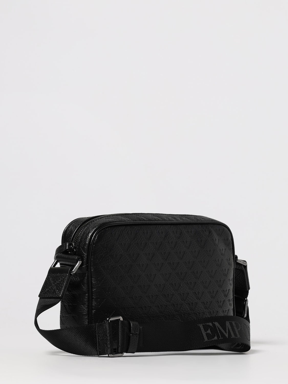 EMPORIO ARMANI SHOULDER BAG: Bags men Emporio Armani, Black - Img 2