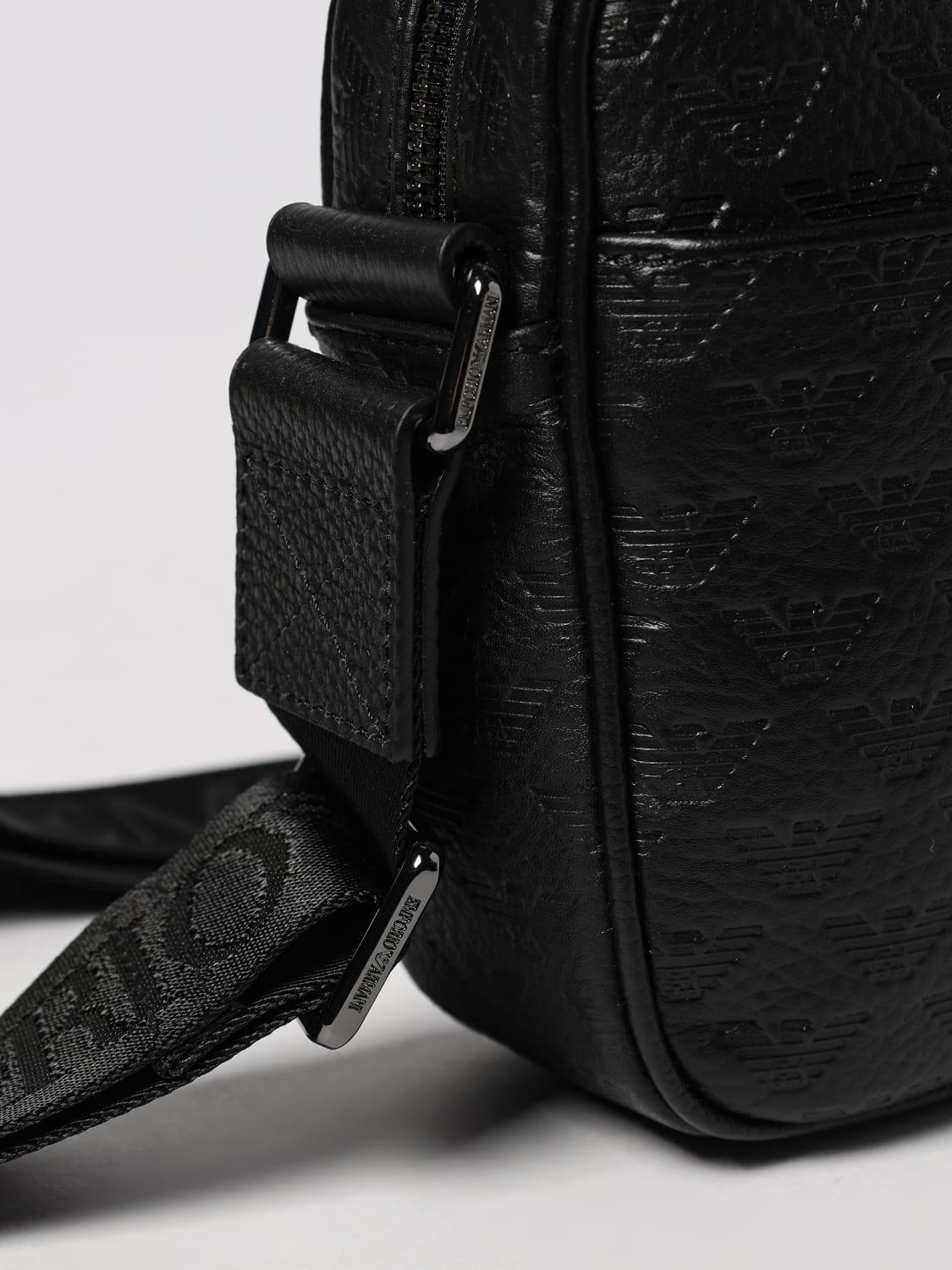 EMPORIO ARMANI SHOULDER BAG: Bags men Emporio Armani, Black - Img 3