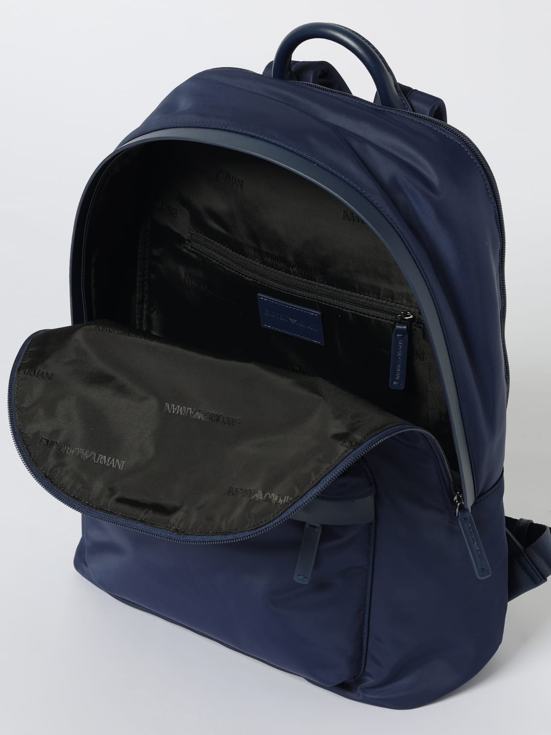 EMPORIO ARMANI RUCKSACK: Tasche herren Emporio Armani, Hellblau - Img 4