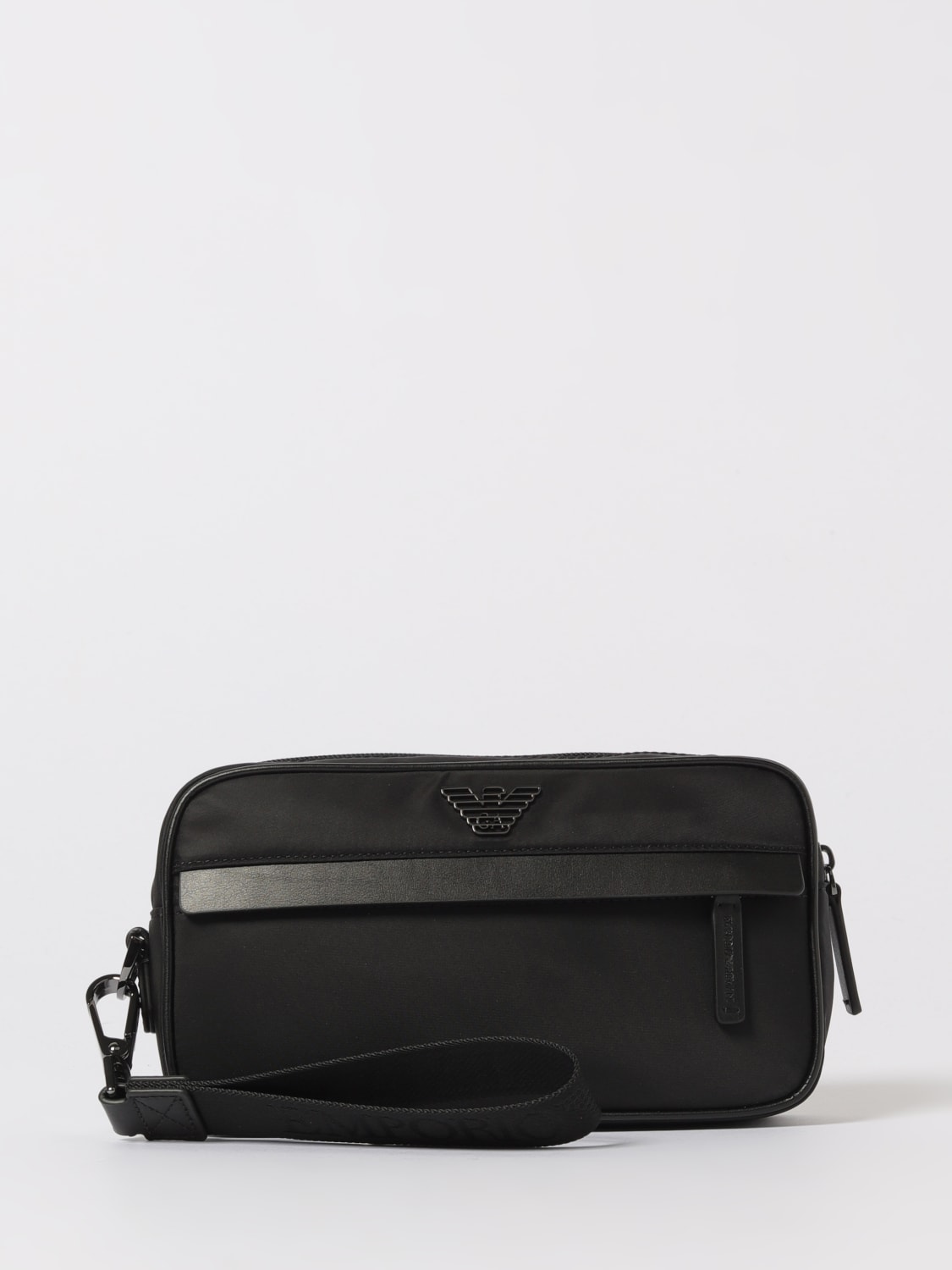 EMPORIO ARMANI BEAUTY ACCESSORIES: 가방 남성 Emporio Armani, 블랙 - Img 1