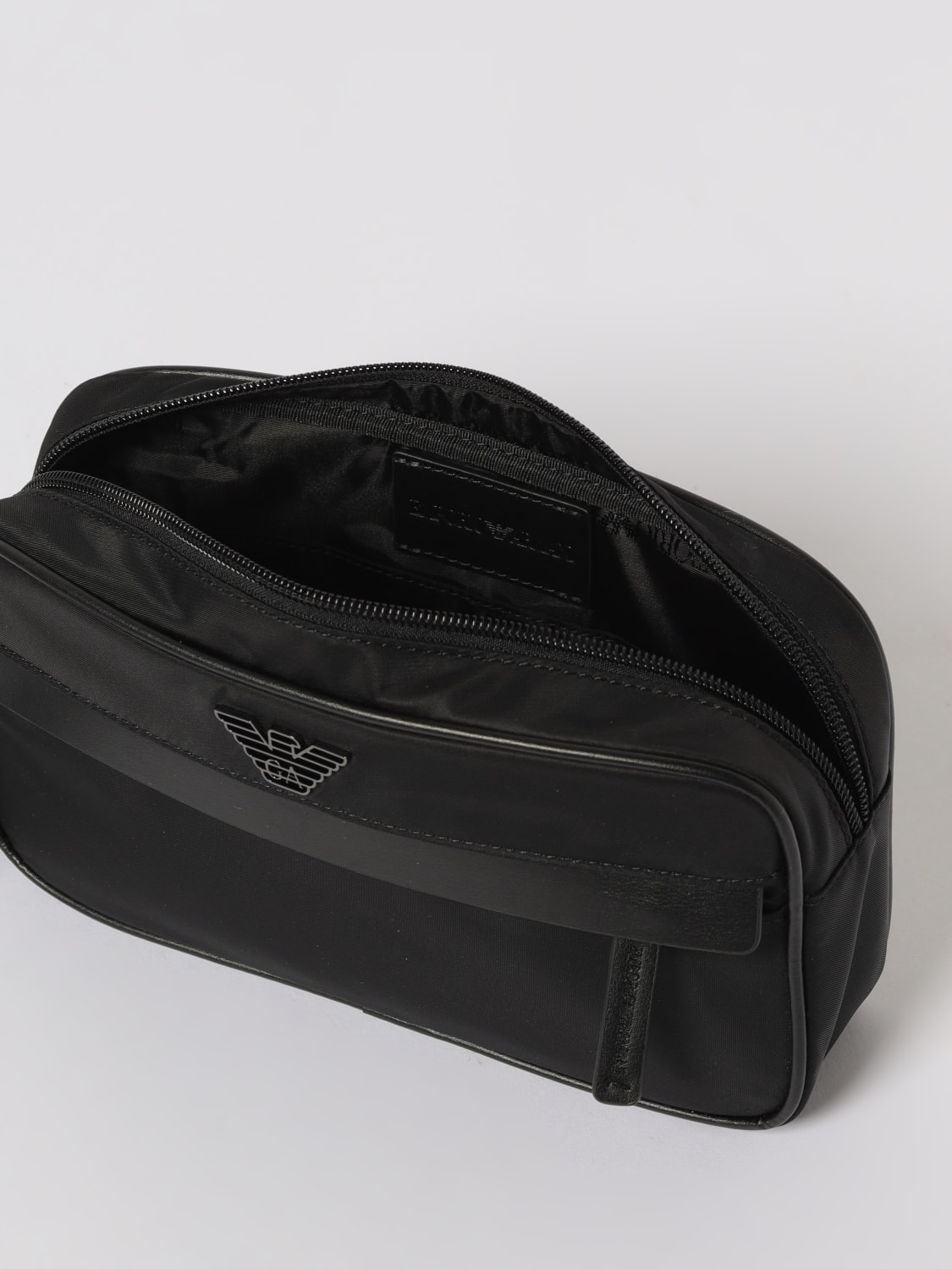 EMPORIO ARMANI BEAUTY ACCESSORIES: 가방 남성 Emporio Armani, 블랙 - Img 3