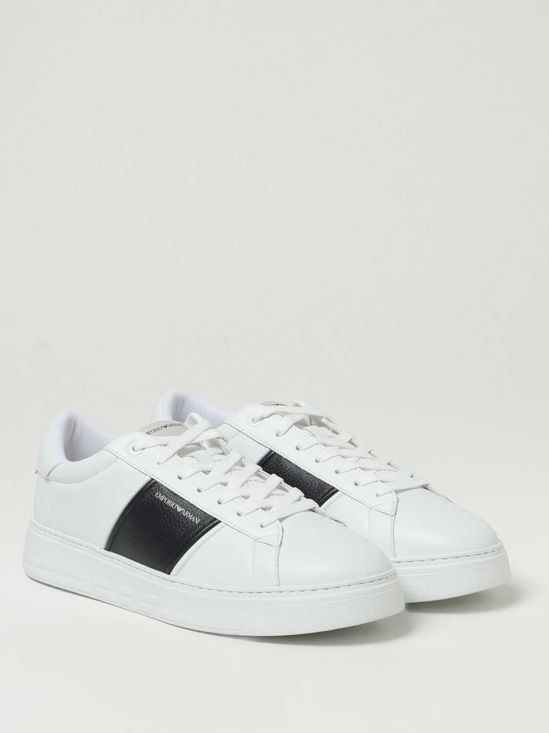 EMPORIO ARMANI SNEAKERS: Sneakers men Emporio Armani, White - Img 2